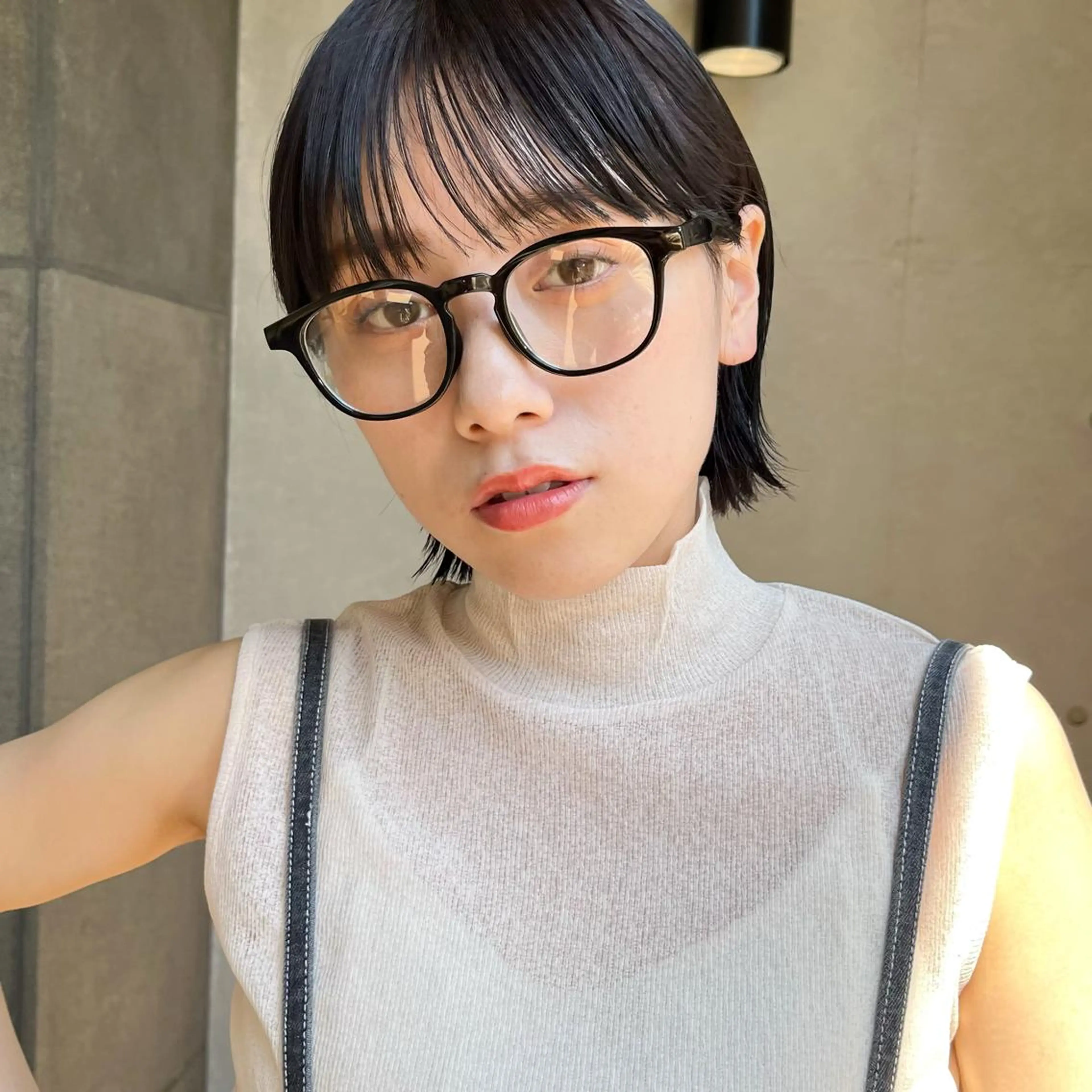 ショート 暖色/艶髪/ボブ/ ショート/Ayaのヘアスタイル