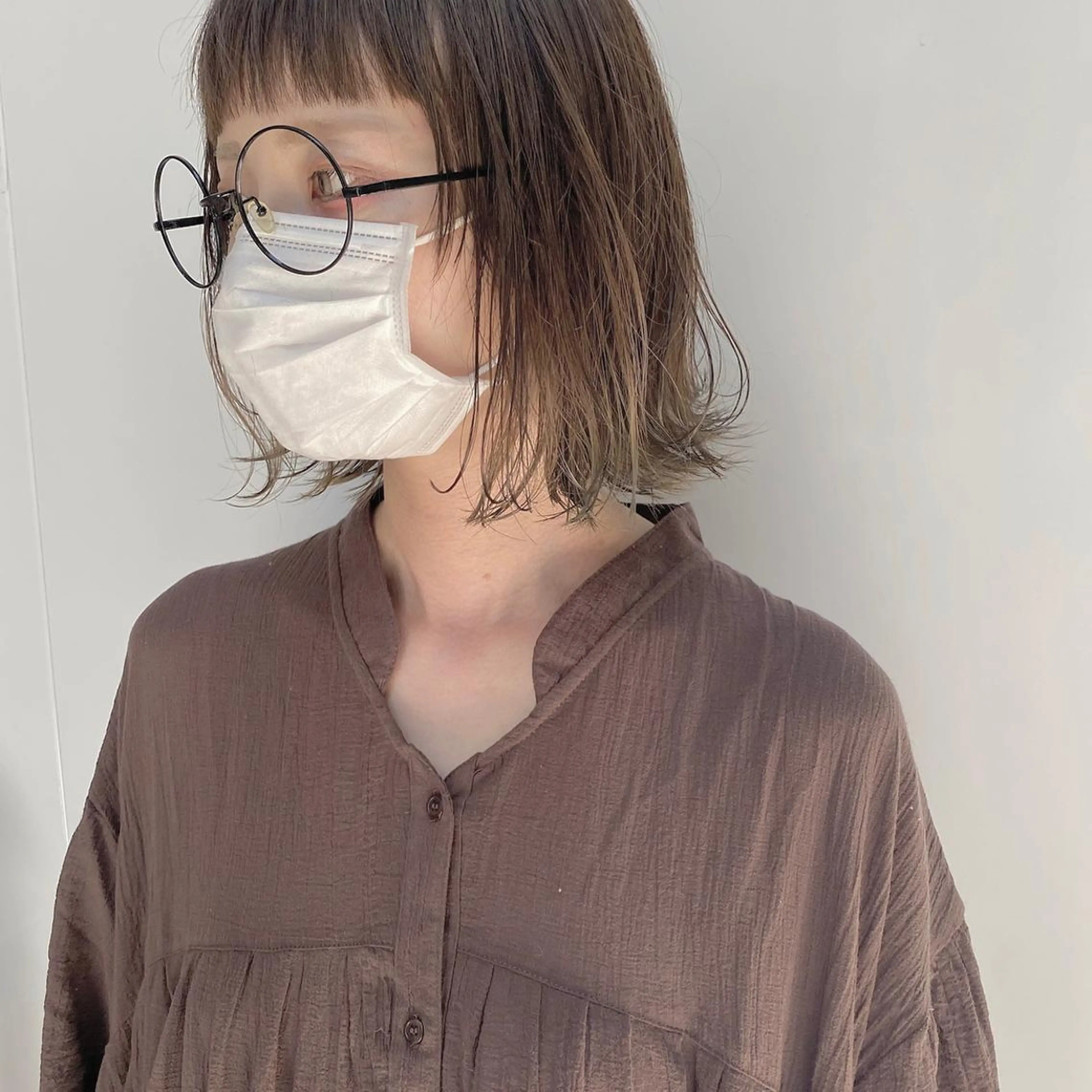 ショート カラー CLUTCH天王寺 西藤遥河のヘアスタイル