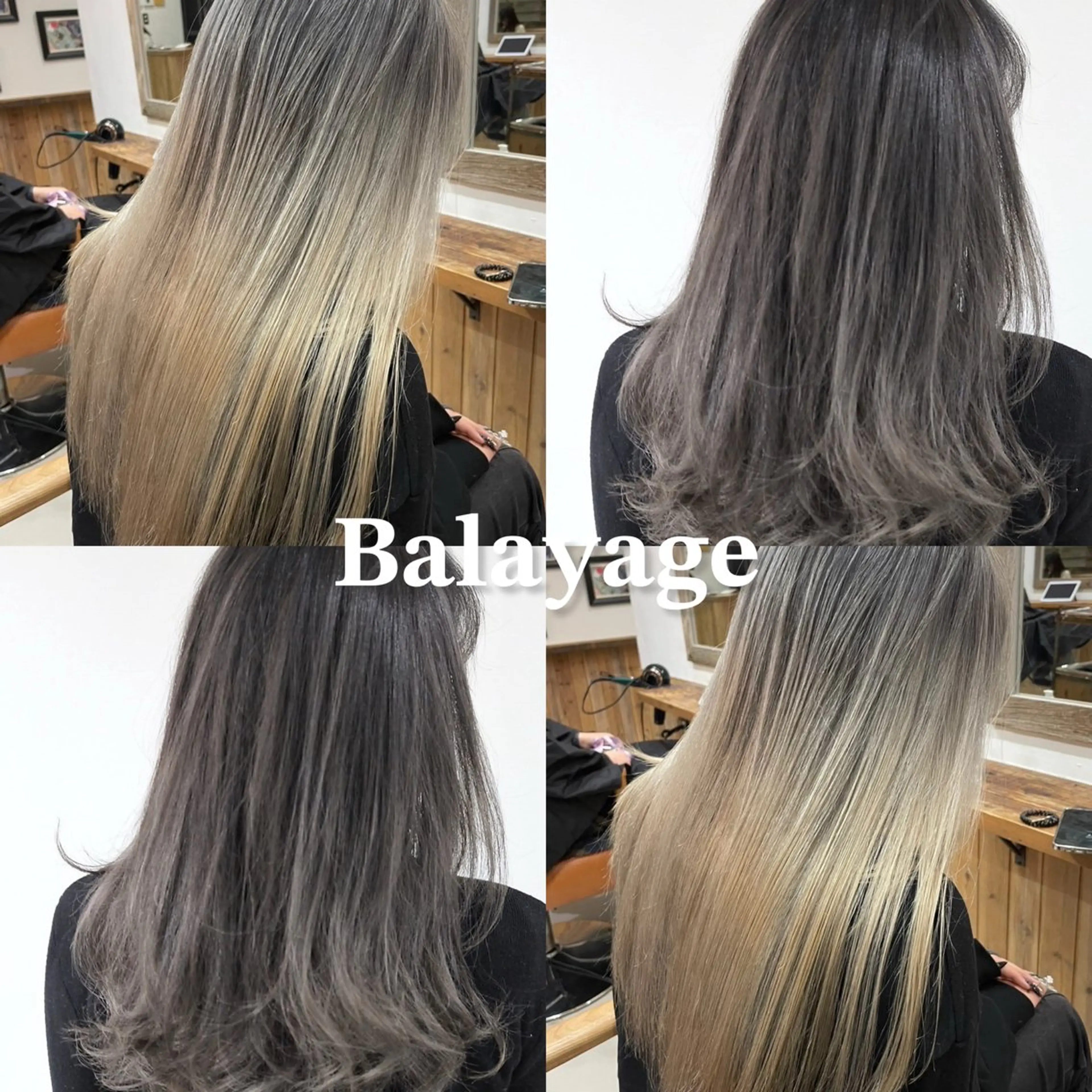 ロング カラー Wカラーレイヤーカ ット⚡️CHIAKIのヘアスタイル