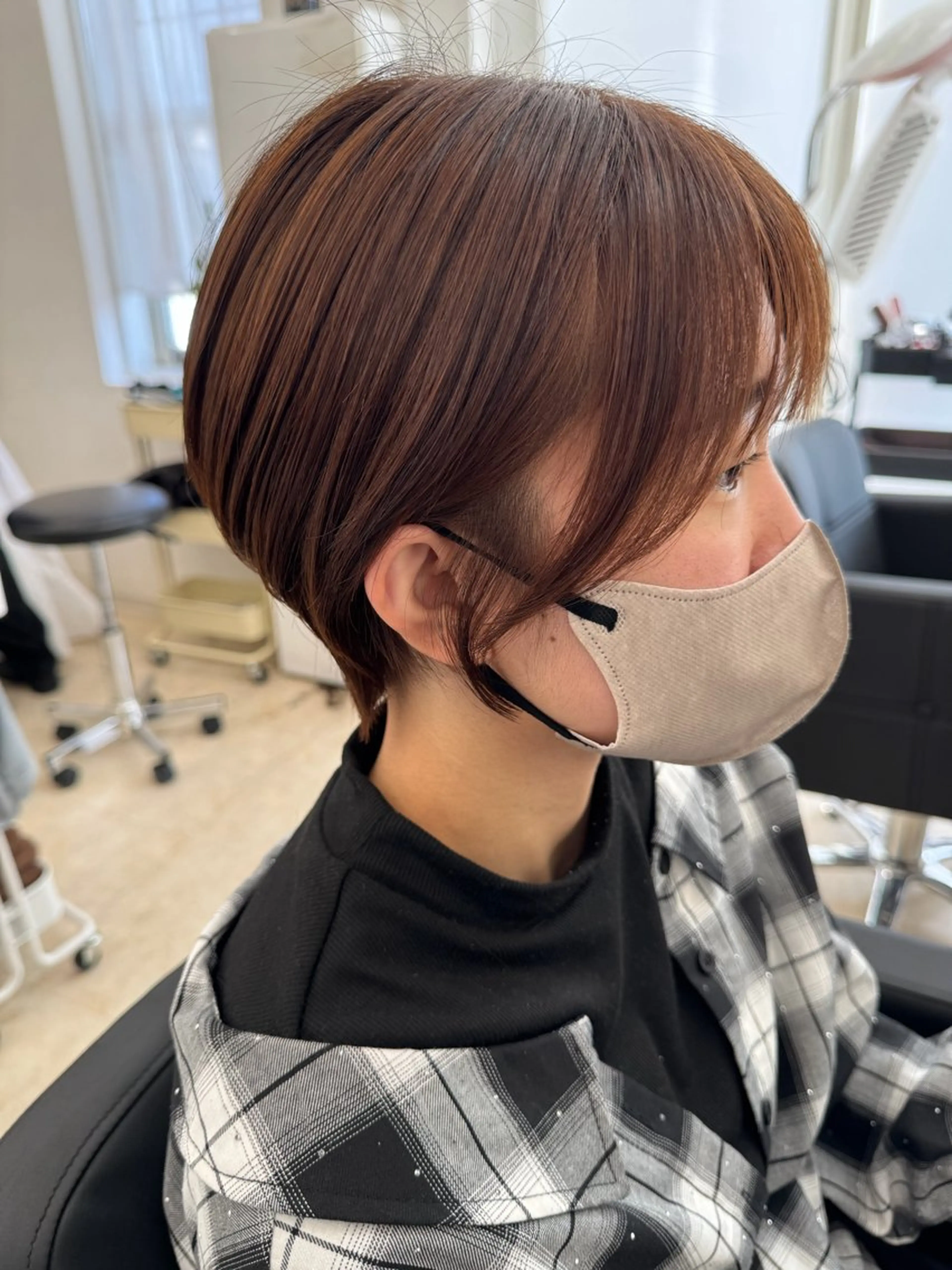 ショート カット ヘアカラー トリートメント 日置 大智のヘアスタイル