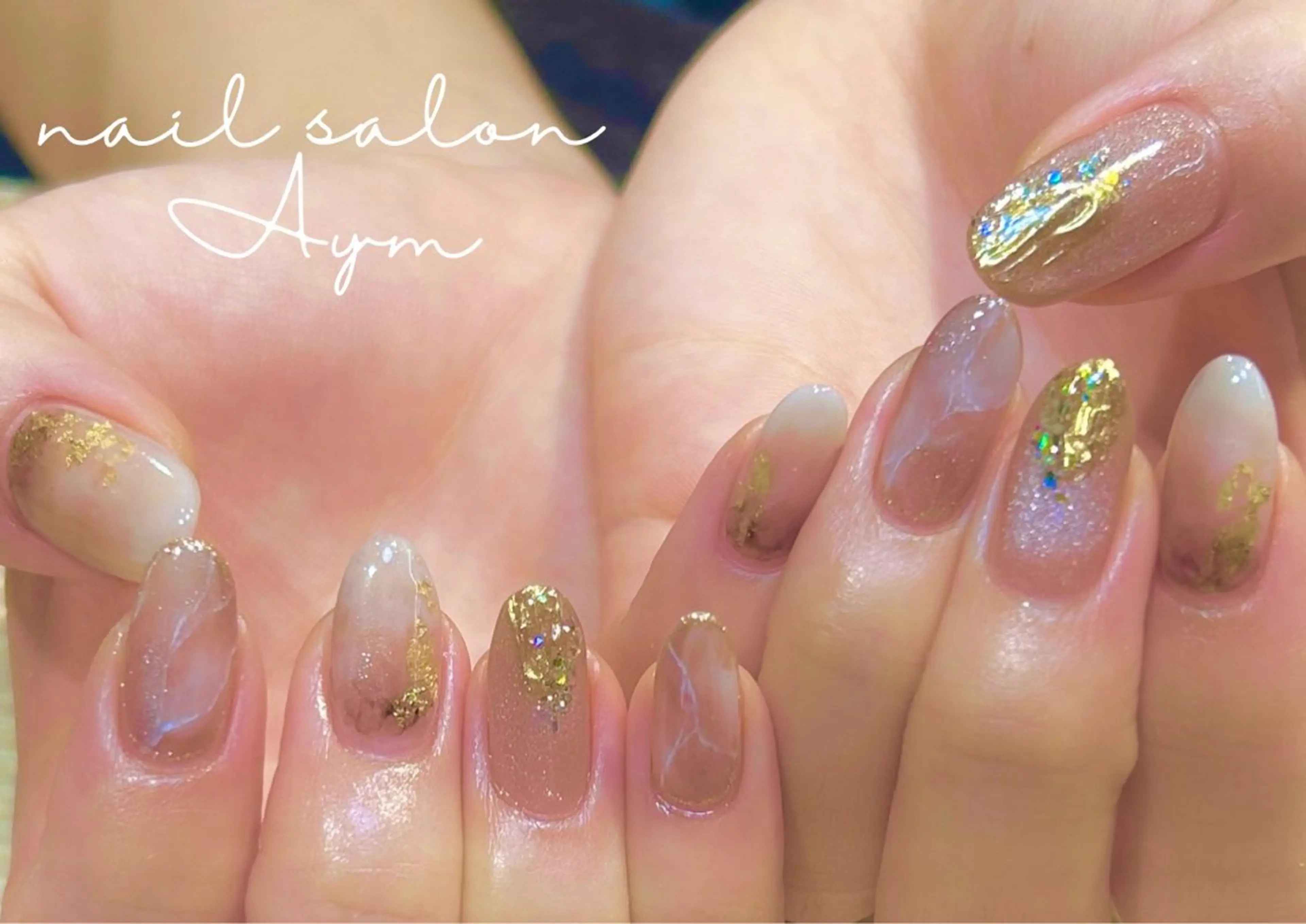 ネイル 持ち込み nail salon Aymのネイルデザイン