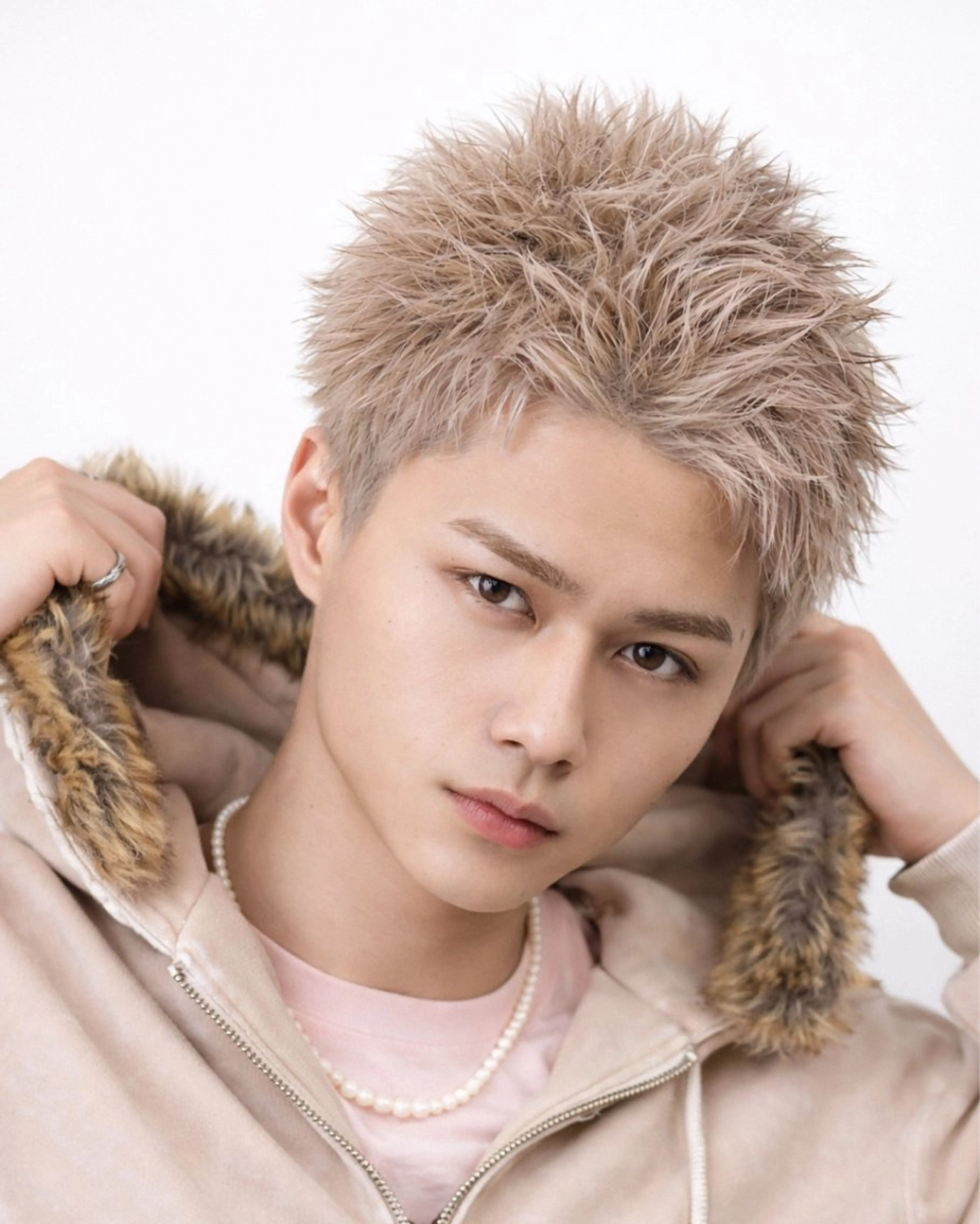 メンズ カット ヘアカラー 🤍レイヤーカット /顔まわりカット🤍のヘアスタイル