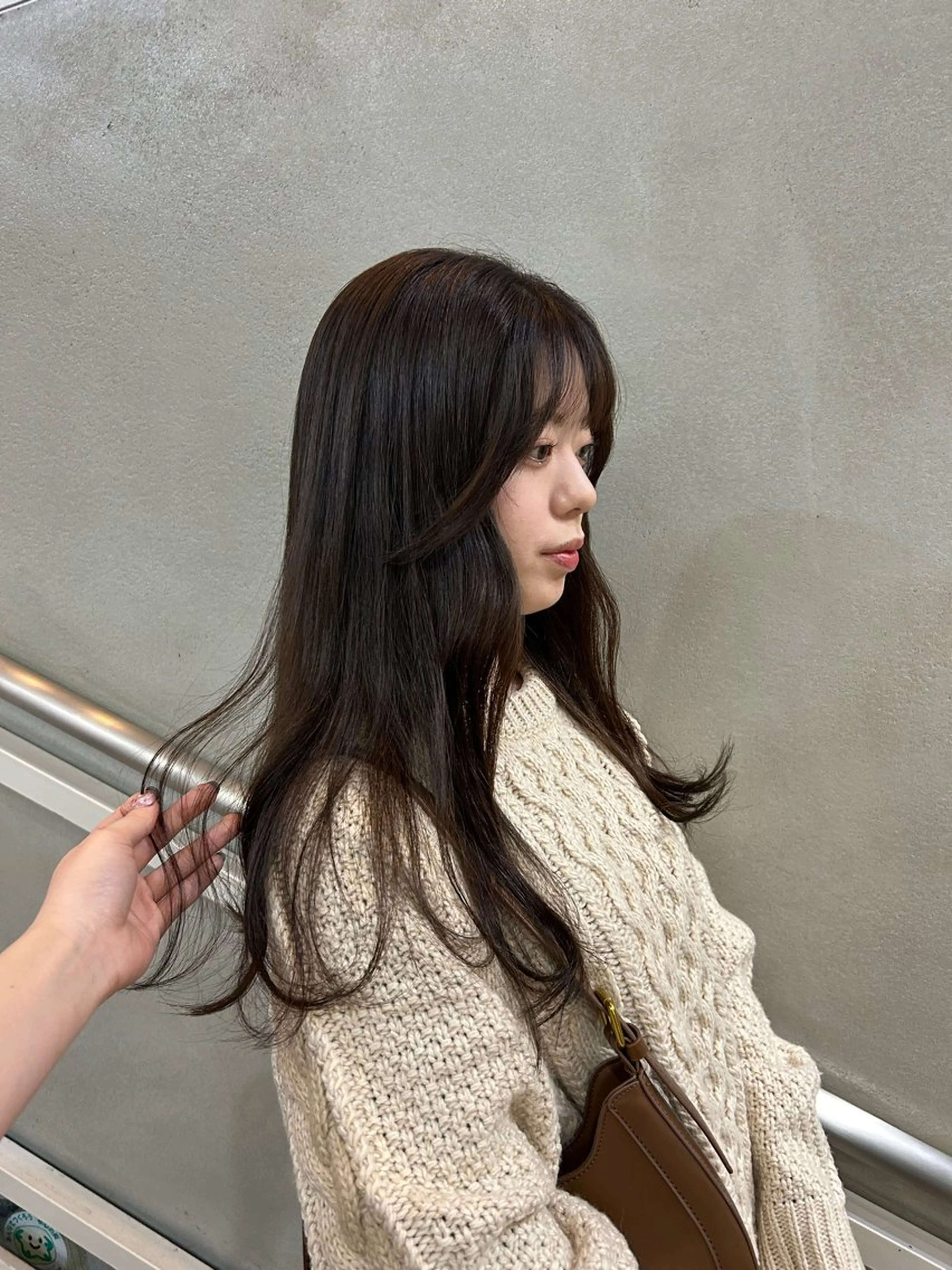 〖 平日おすすめmenu🫧 〗似合わせカット + カラー + 内部補修ケアAujua トリートメント 💆🏻‍♀️♡の写真