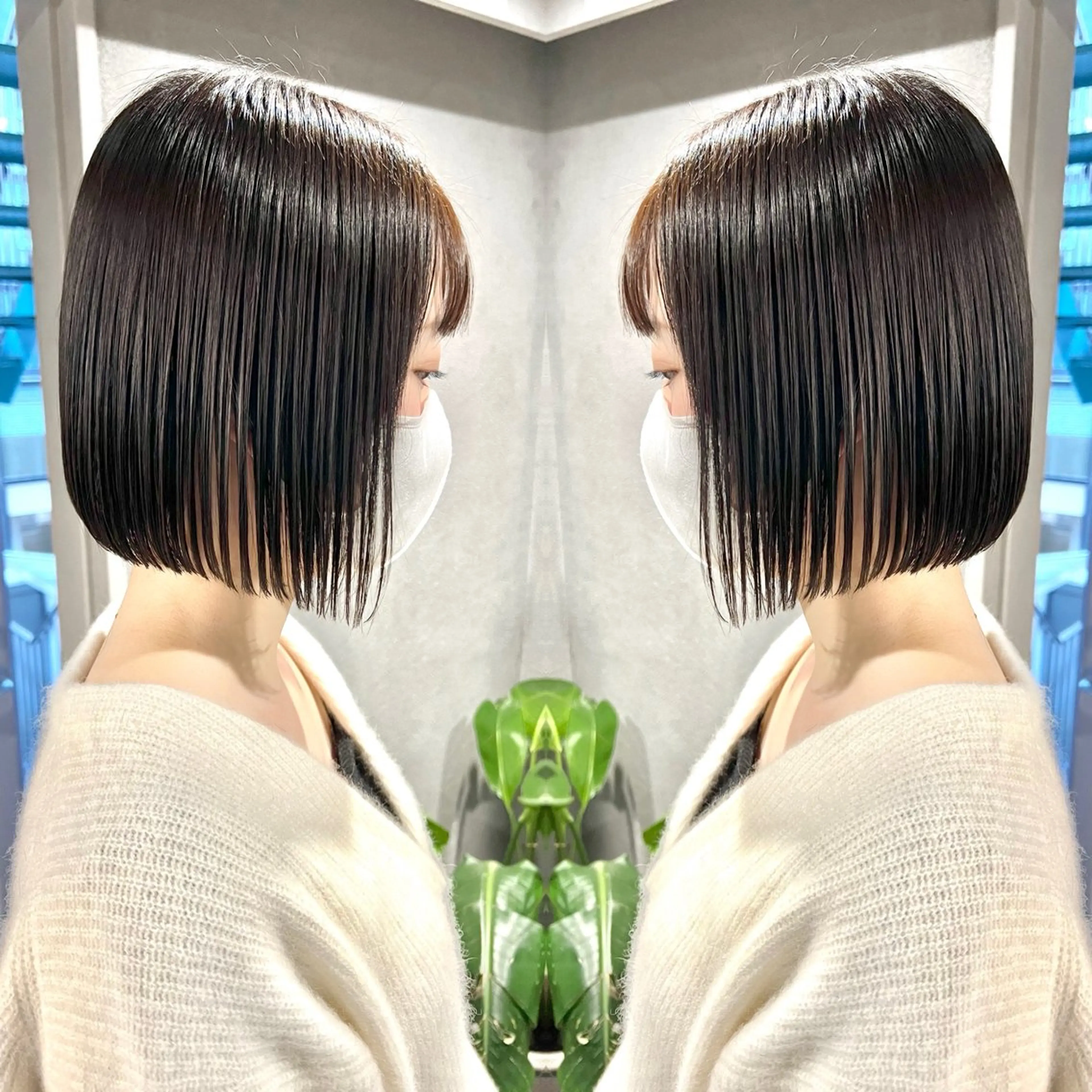 ショート ボブ/髪質改善/ ミディアム/浅川俊輝のヘアスタイル