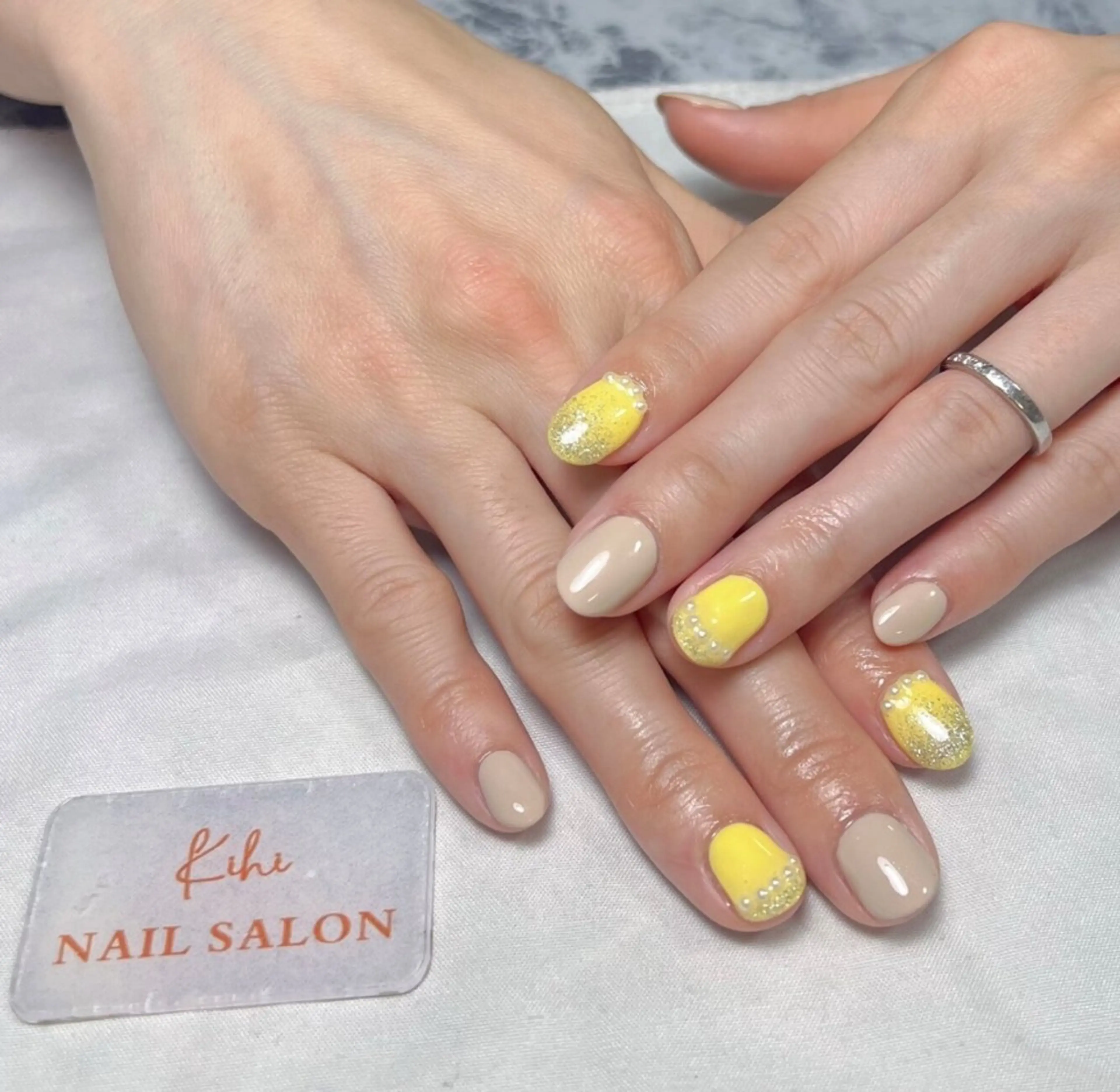 ネイル アートネイル フレンチネイル ジェルネイル グラデーション 韓国ネイル 村中 ハナのネイルデザイン