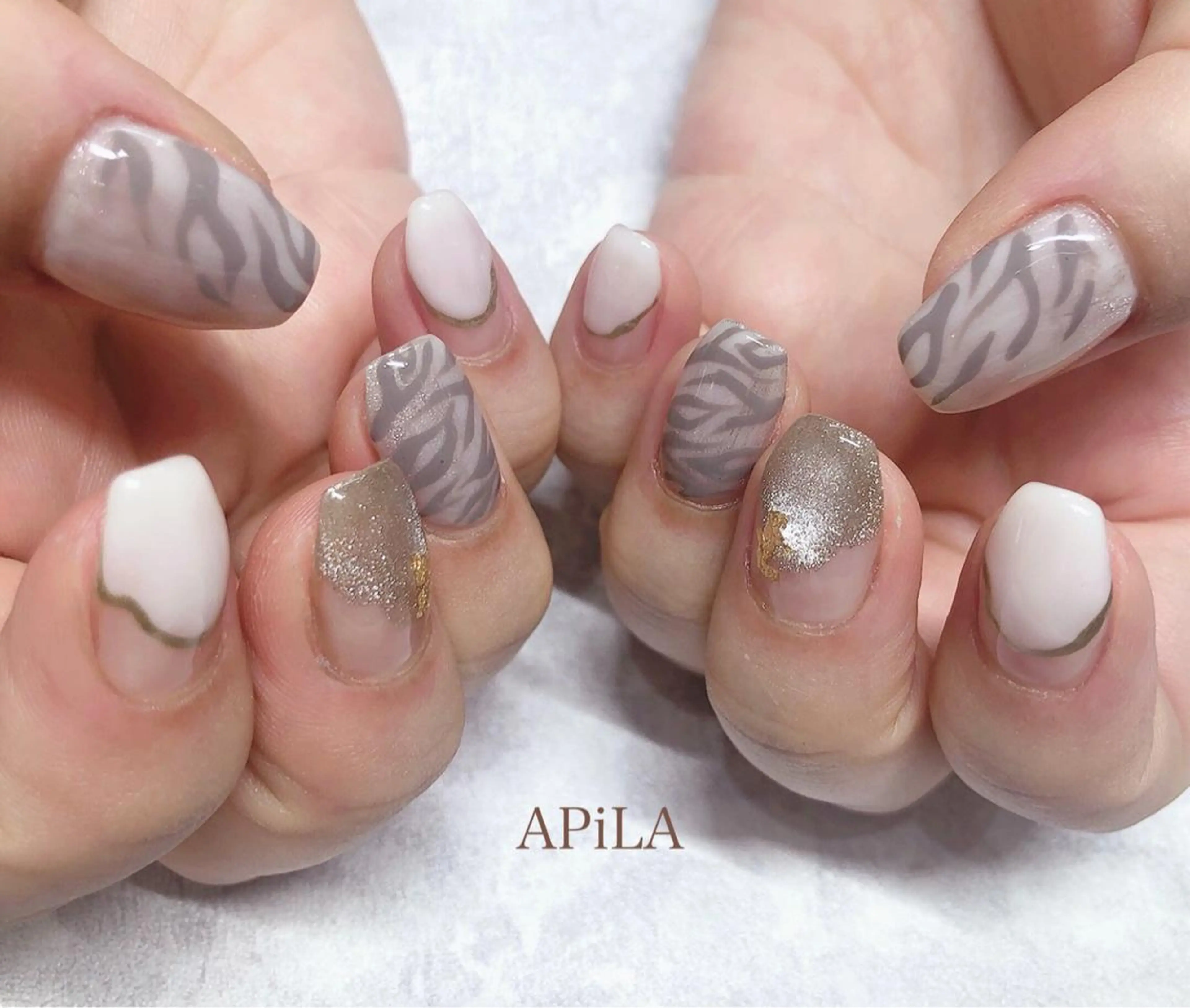 ネイル APiLA 甲斐田のネイルデザイン
