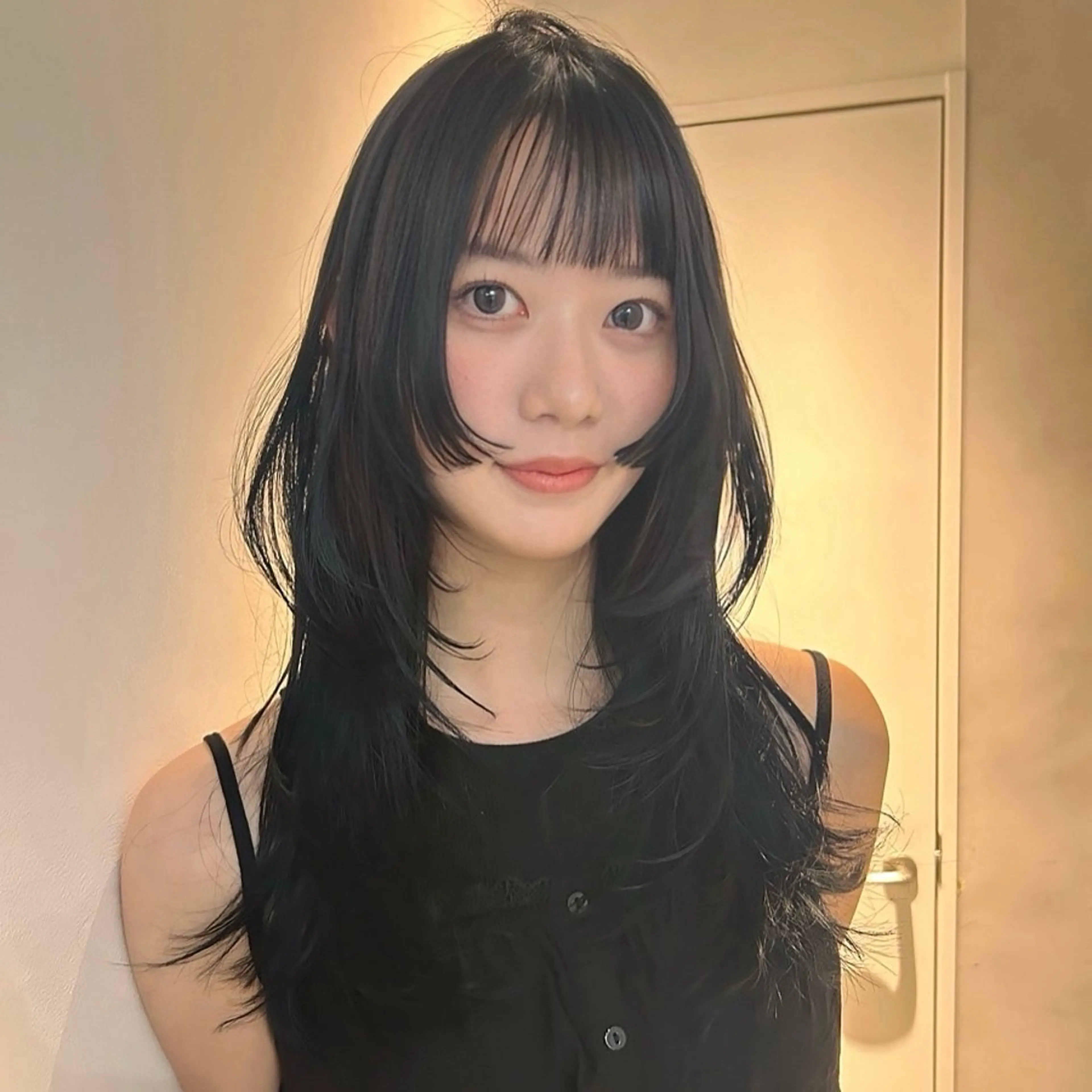 ロング レイヤー/ショート 東実桜のヘアスタイル