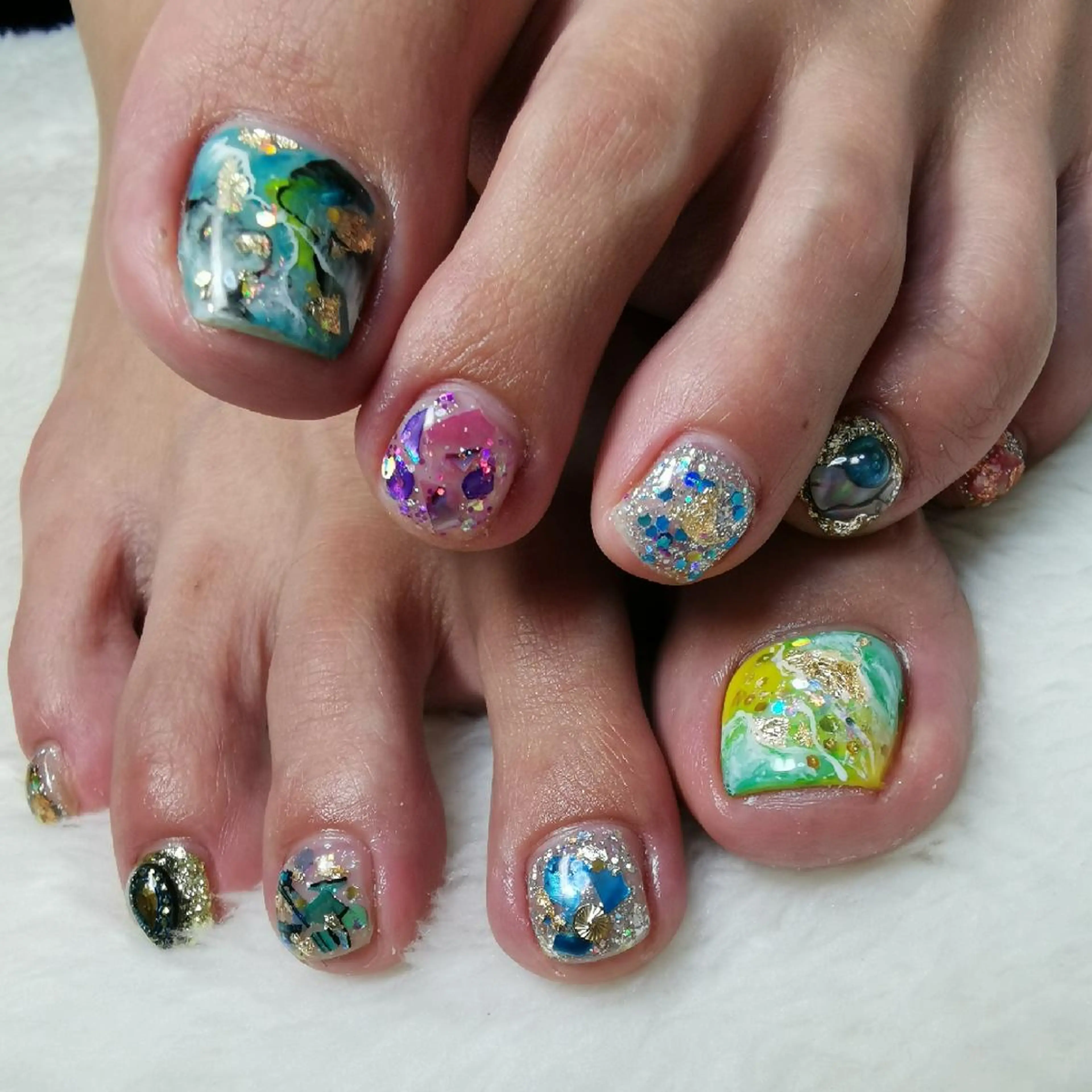 ネイル フットネイル reve あやののネイルデザイン