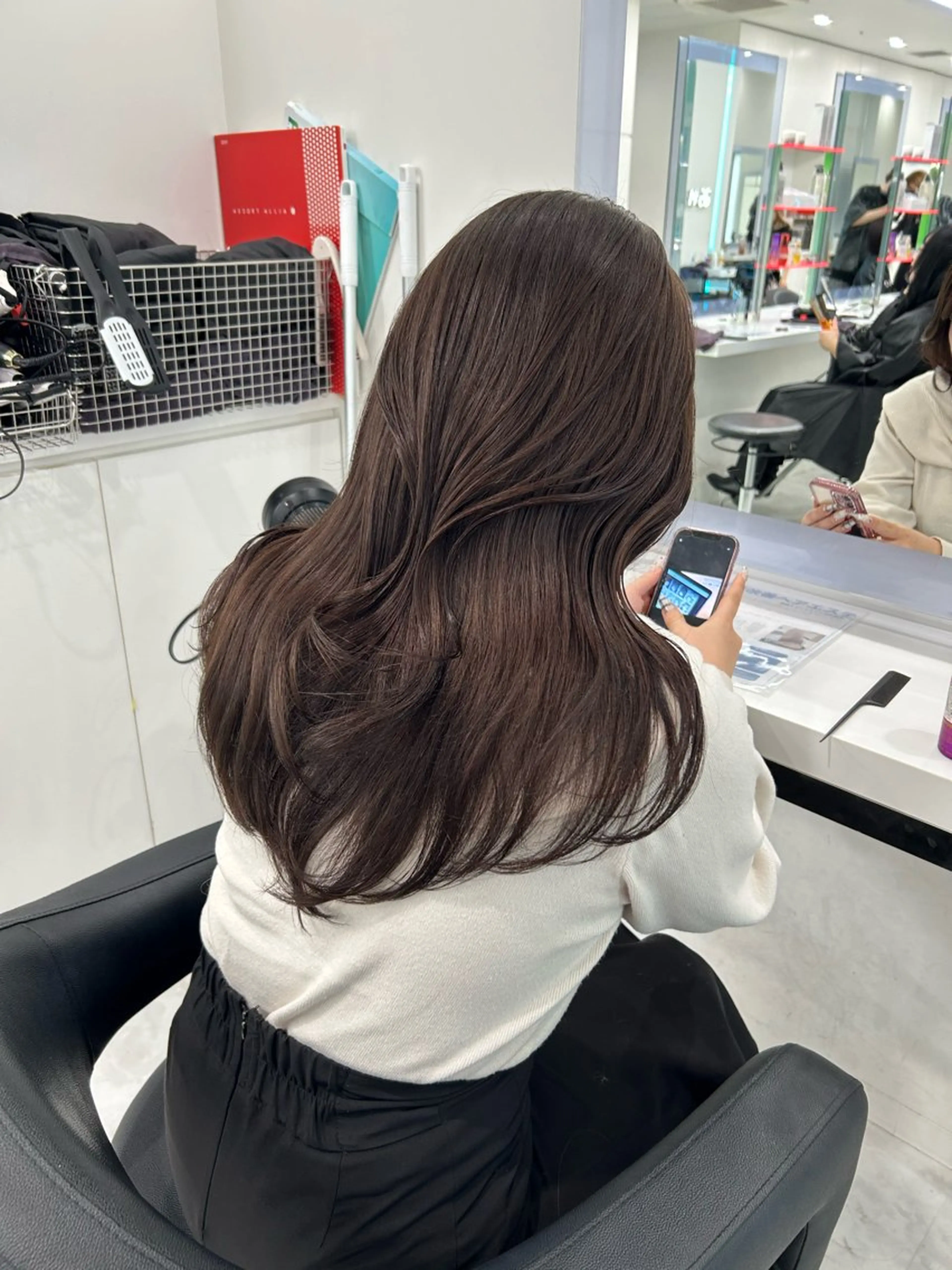 セミロング カラー カット 韓流メンズカット パーマ/KOTAのヘアスタイル