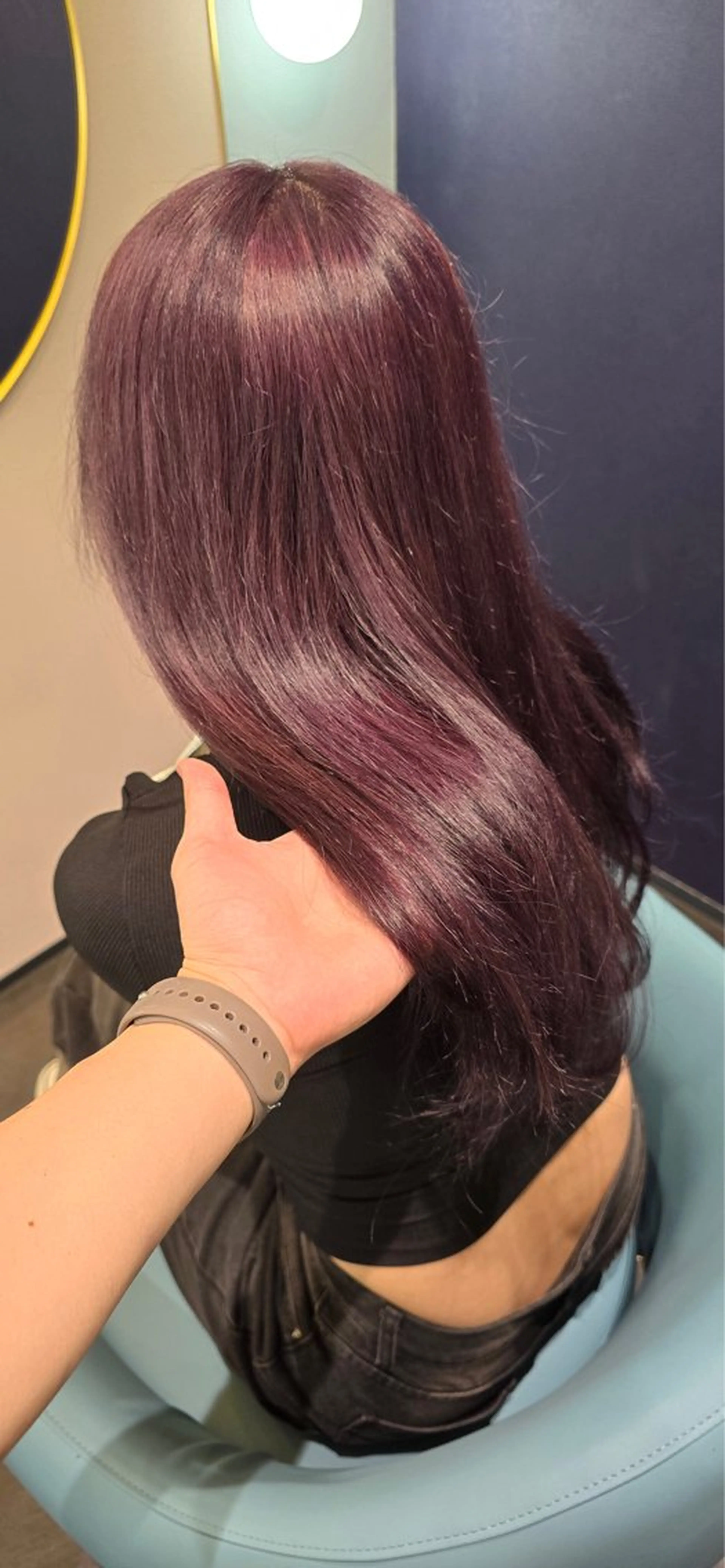 ロング カラー ラベンダーカラー ピンクカラー ピンクラベンダー カット ヘアカラー トリートメント 透明感カラー/艶髪/ エクステ/HIROのヘアスタイル