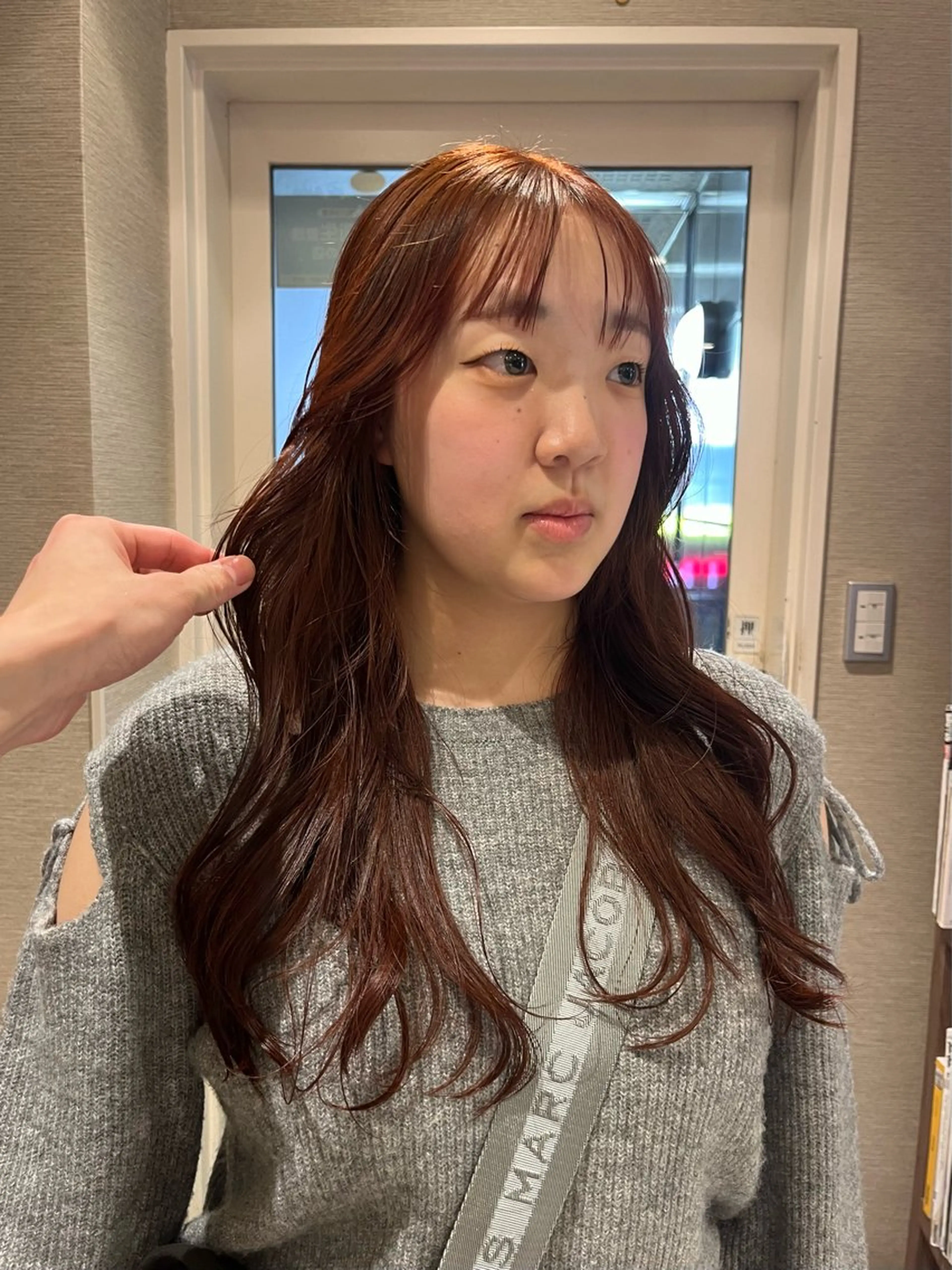 ロング カラー ヘアカラー dogstar小林諒 レイヤー/パーマのヘアスタイル