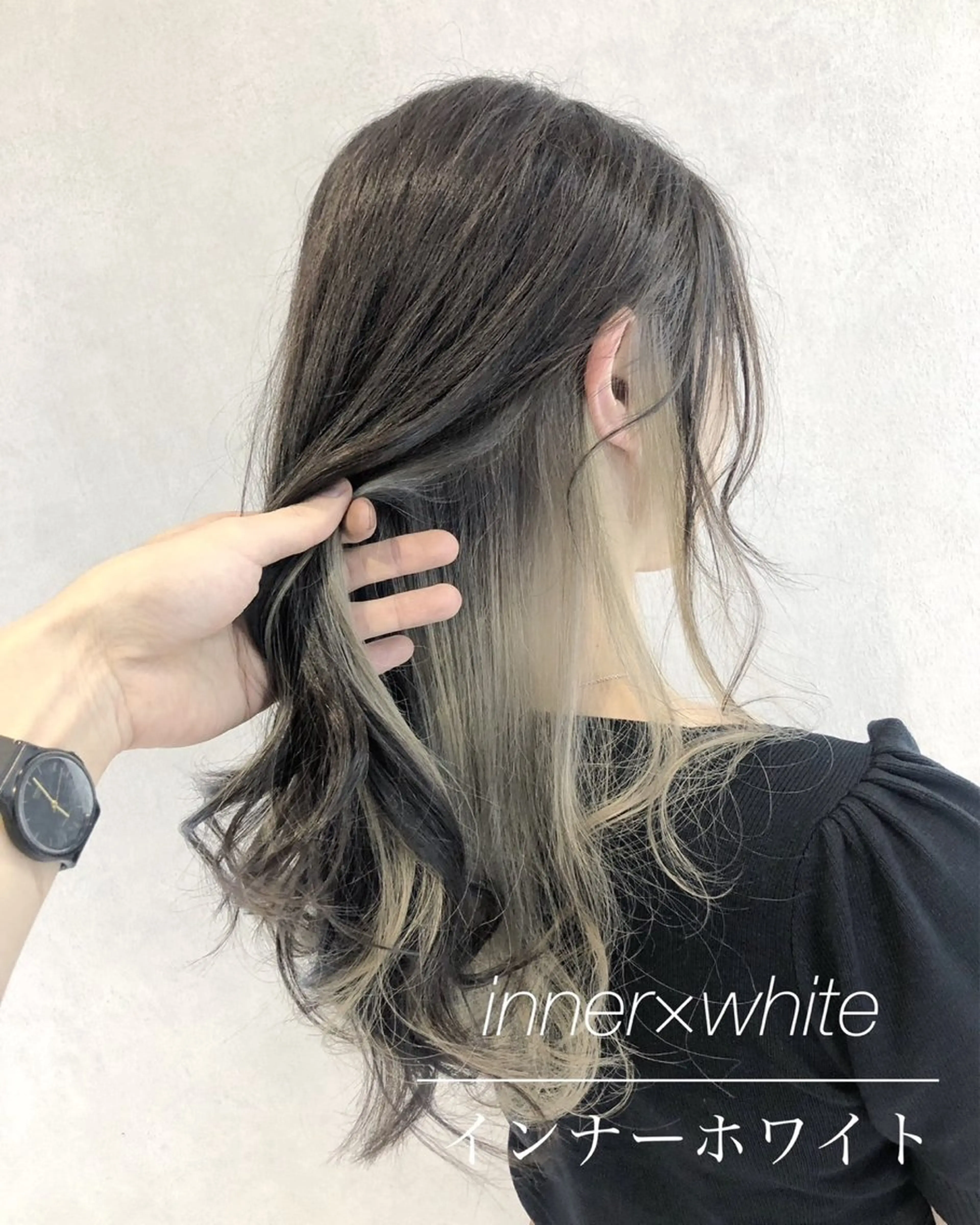 ミディアム カラー シールエクステ/渋谷 ／ギャル/LIALAのヘアスタイル