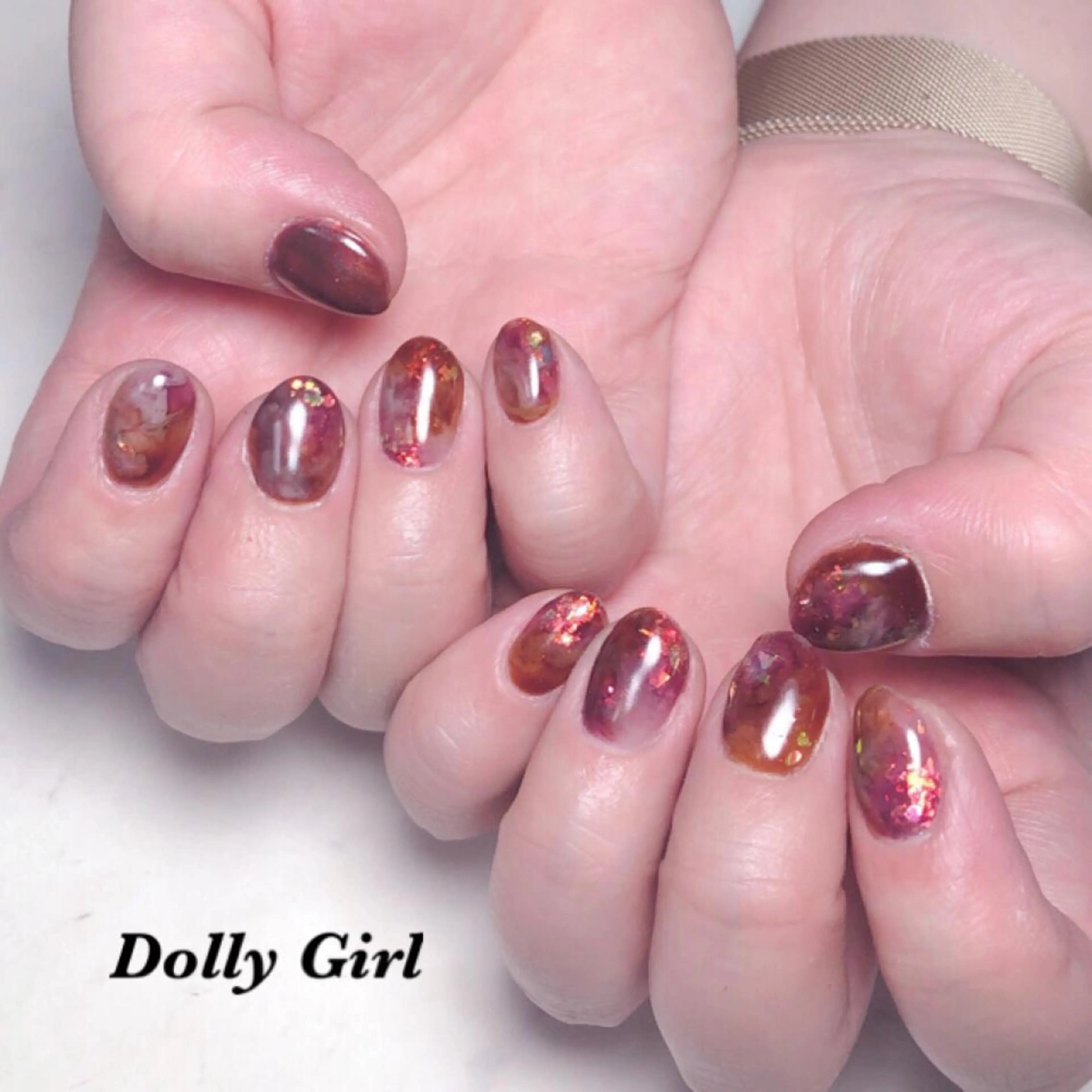 ネイル 個室ネイルサロンDolly  Girl〜ドーリーガール〜所属・DollyGirl KYOKOのネイルデザイン