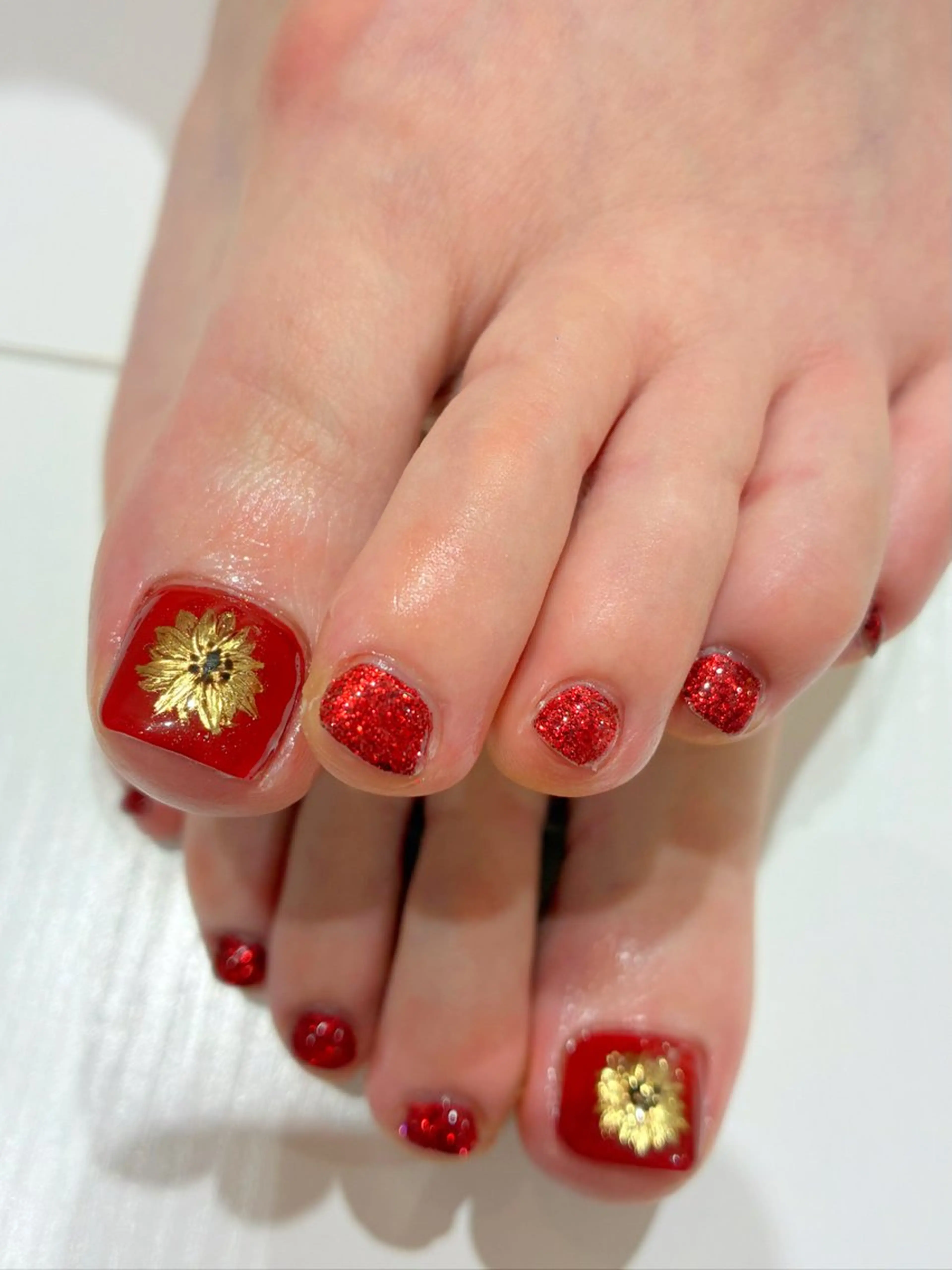 ネイル 持ち込み Nest 岩崎のネイルデザイン