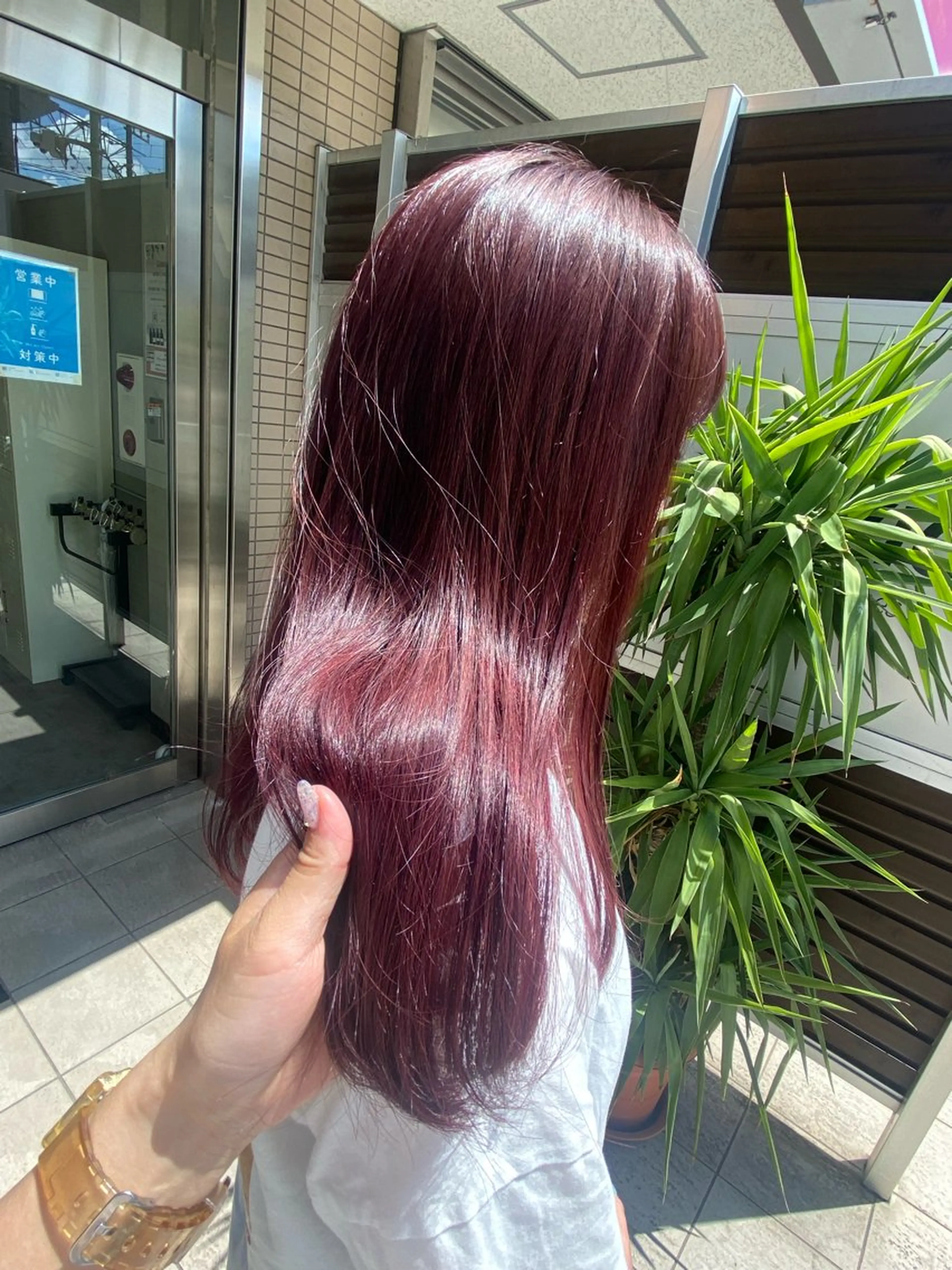 ロング カラー 🕶️佐藤 海李🐏のヘアスタイル