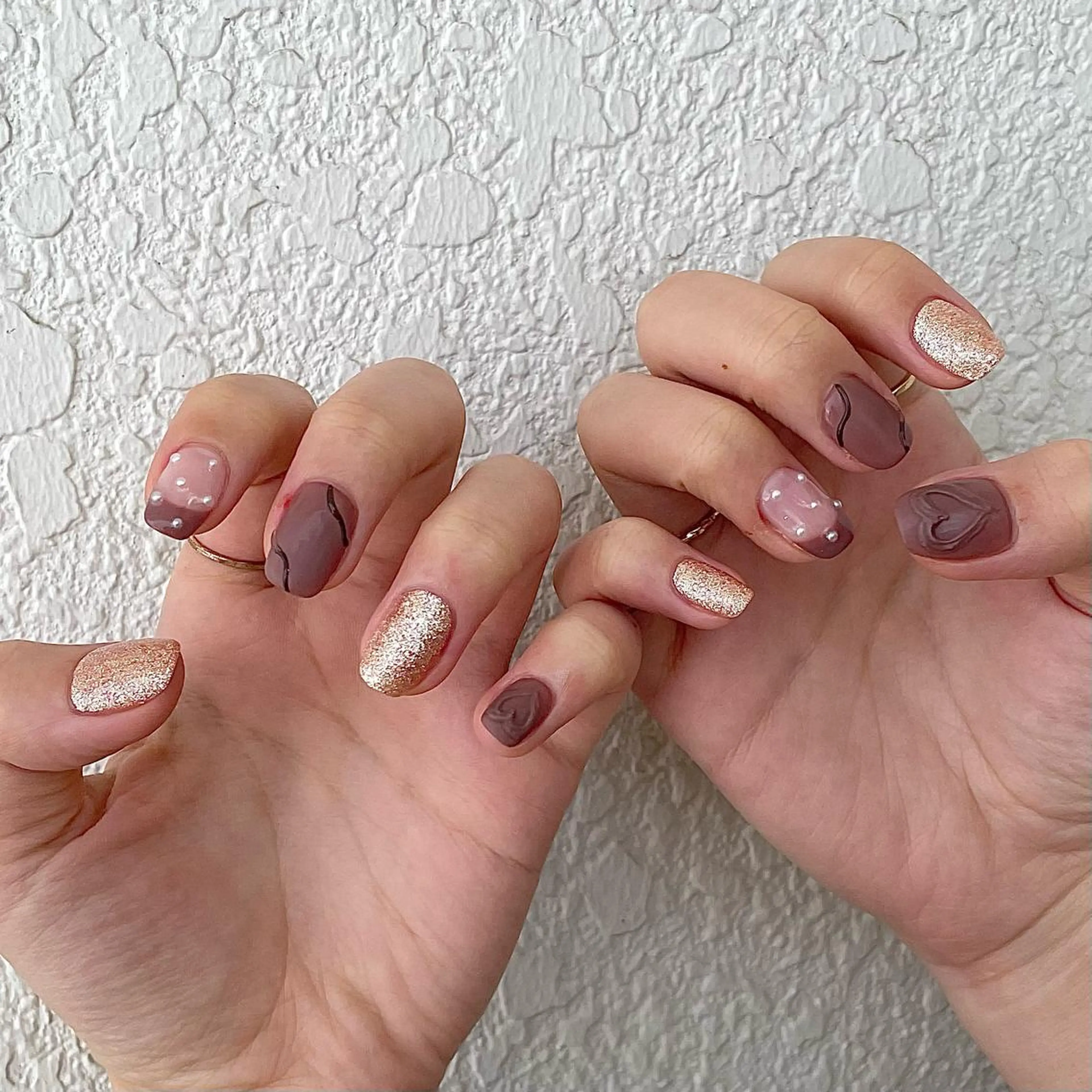 ネイル ハンドネイル Nailsalon BLOOM🌷 山崎のネイルデザイン