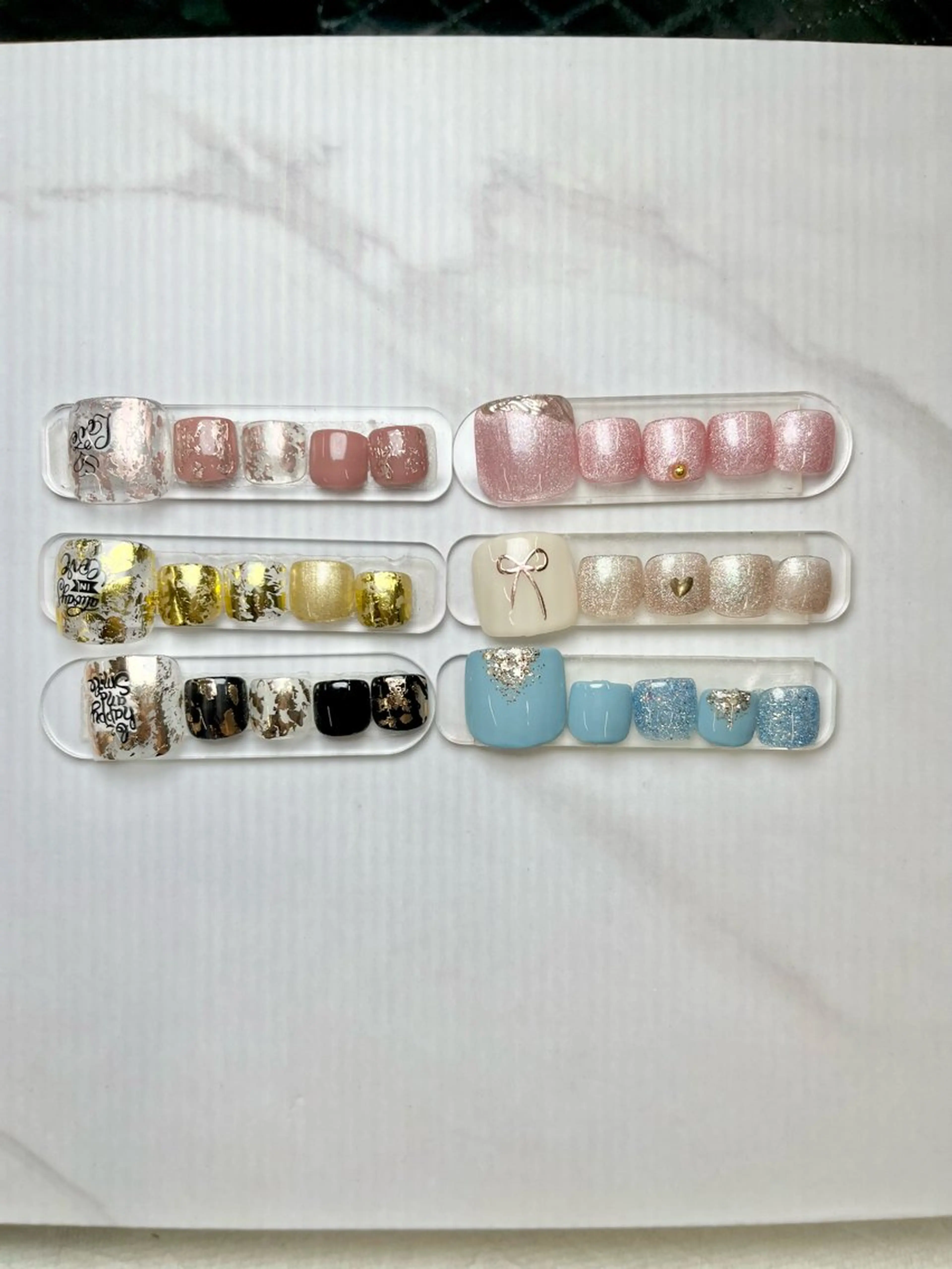 ネイル フットネイル miyu .のネイルデザイン