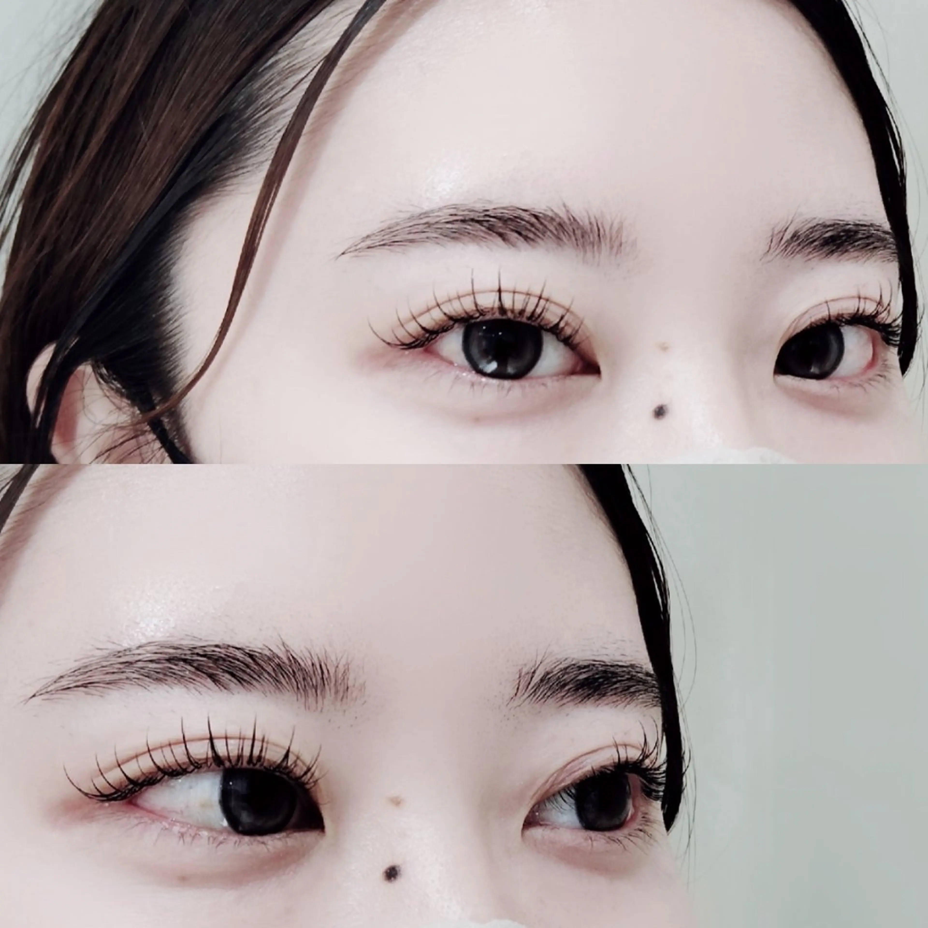 マツエク・マツパ バインドロック 束感まつ毛 カラーマツエク フラットラッシュ 韓国風マツエク マツエク オーダーメイドまつげ ＆まゆげ.RIKAのマツエク・マツパデザイン
