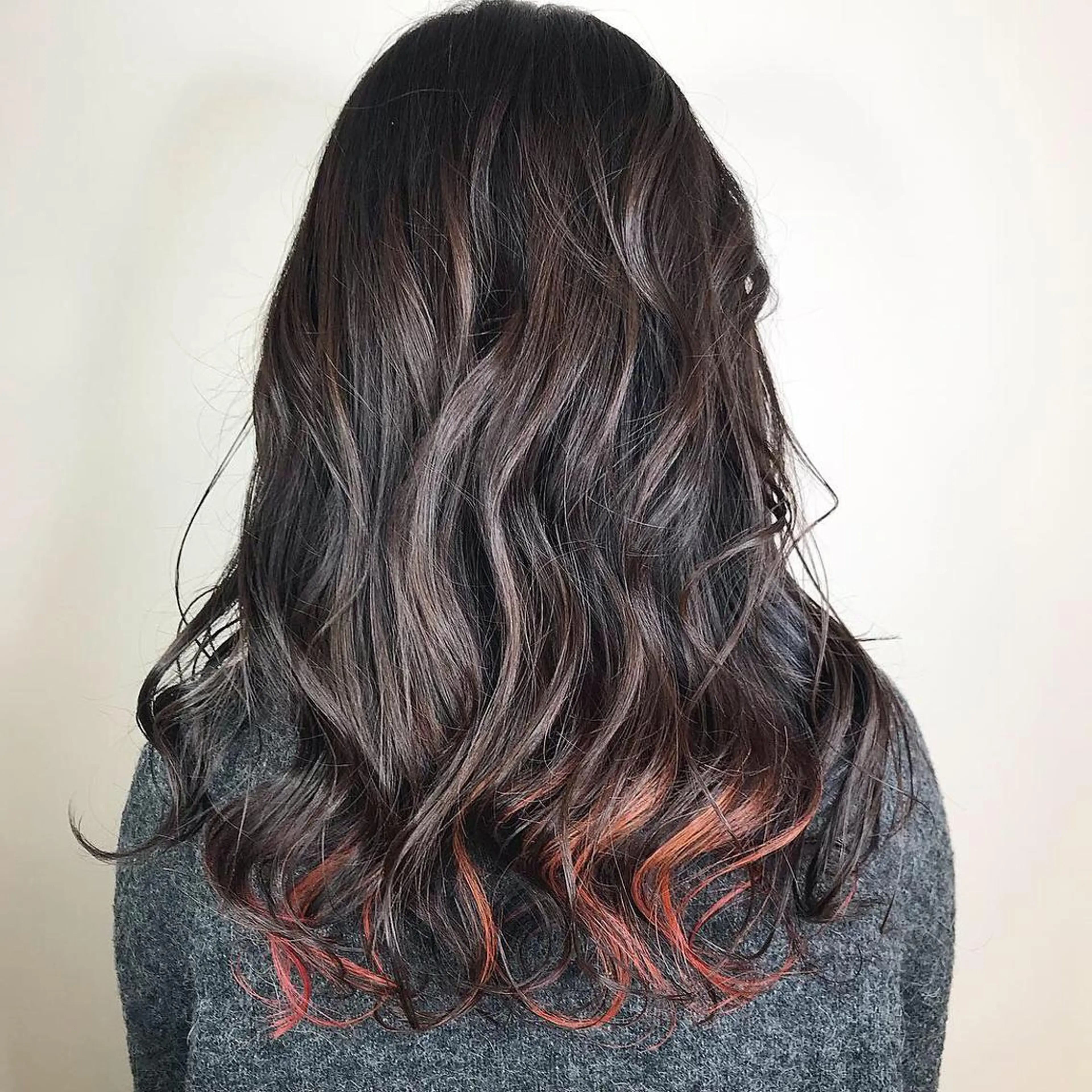 ロング カラー カット ヘアカラー トリートメント Lien 深井店のヘアスタイル