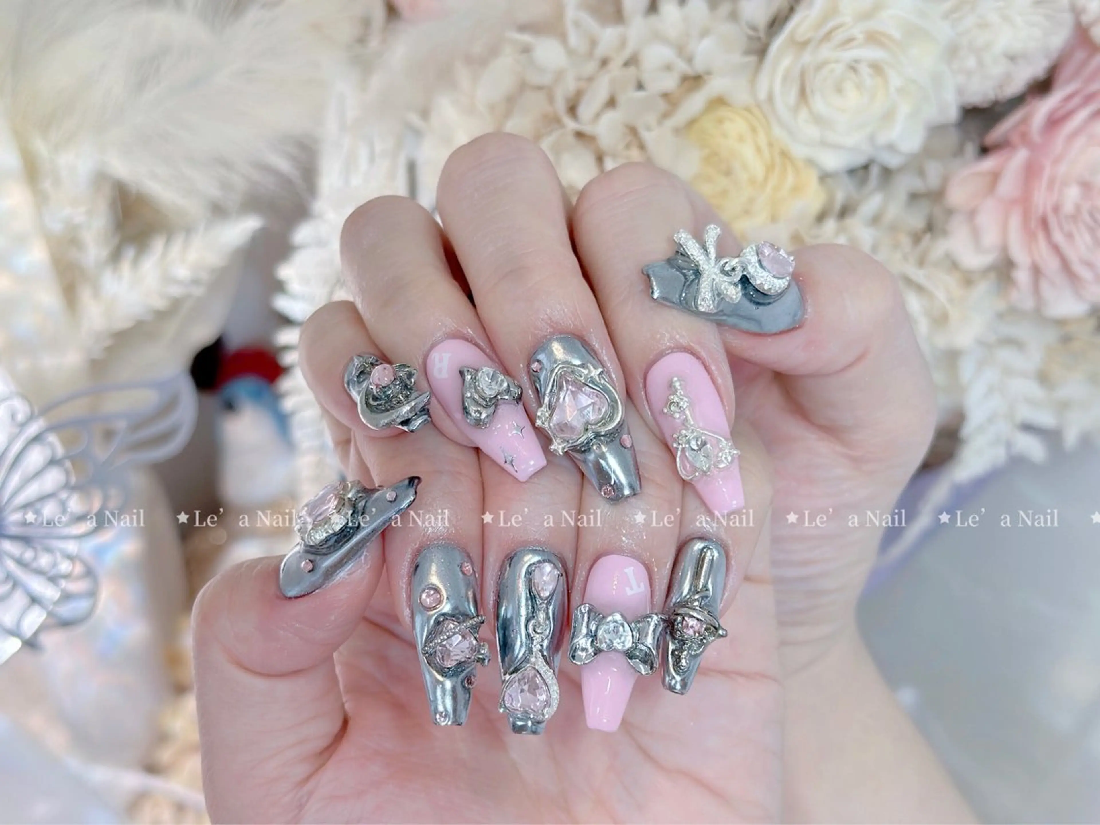 ネイル スカルプ専門 Lea  nailのネイルデザイン