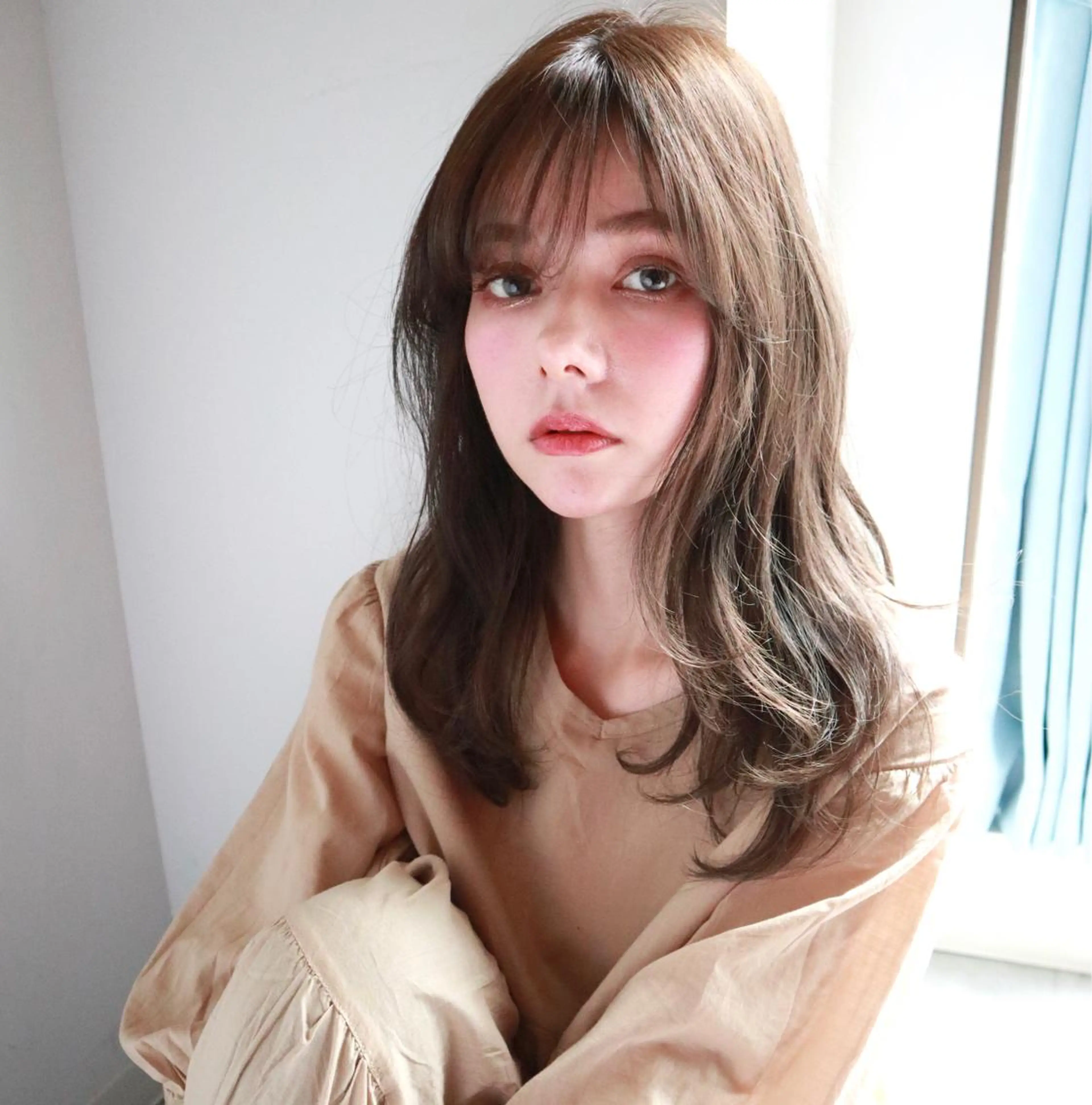 ロング カット ヘアカラー トリートメント AUBEHAIRpeony所属・山形酸性ストレート 古川✂︎のヘアスタイル