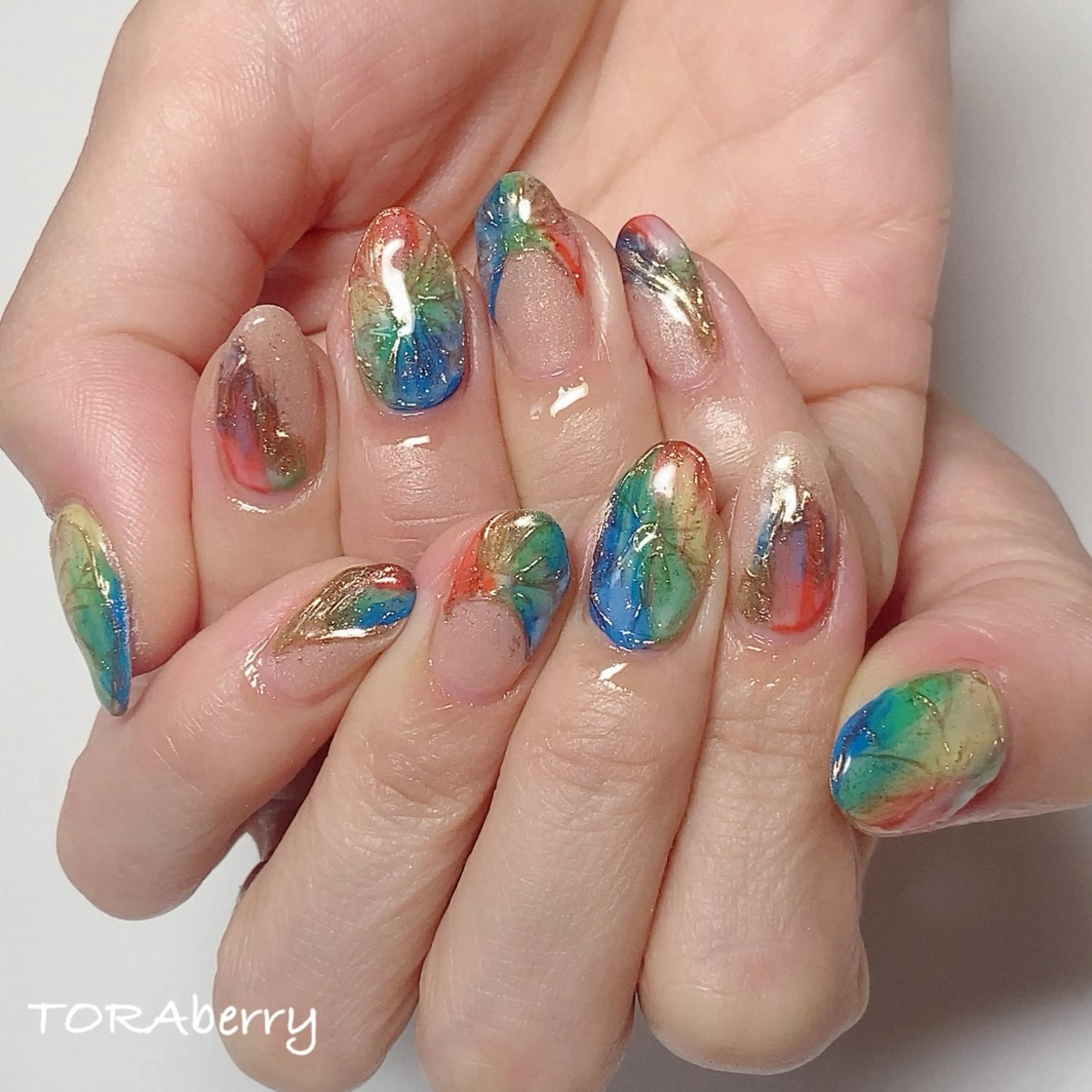 ネイル ハンドネイル ネイリスト なつみのネイルデザイン