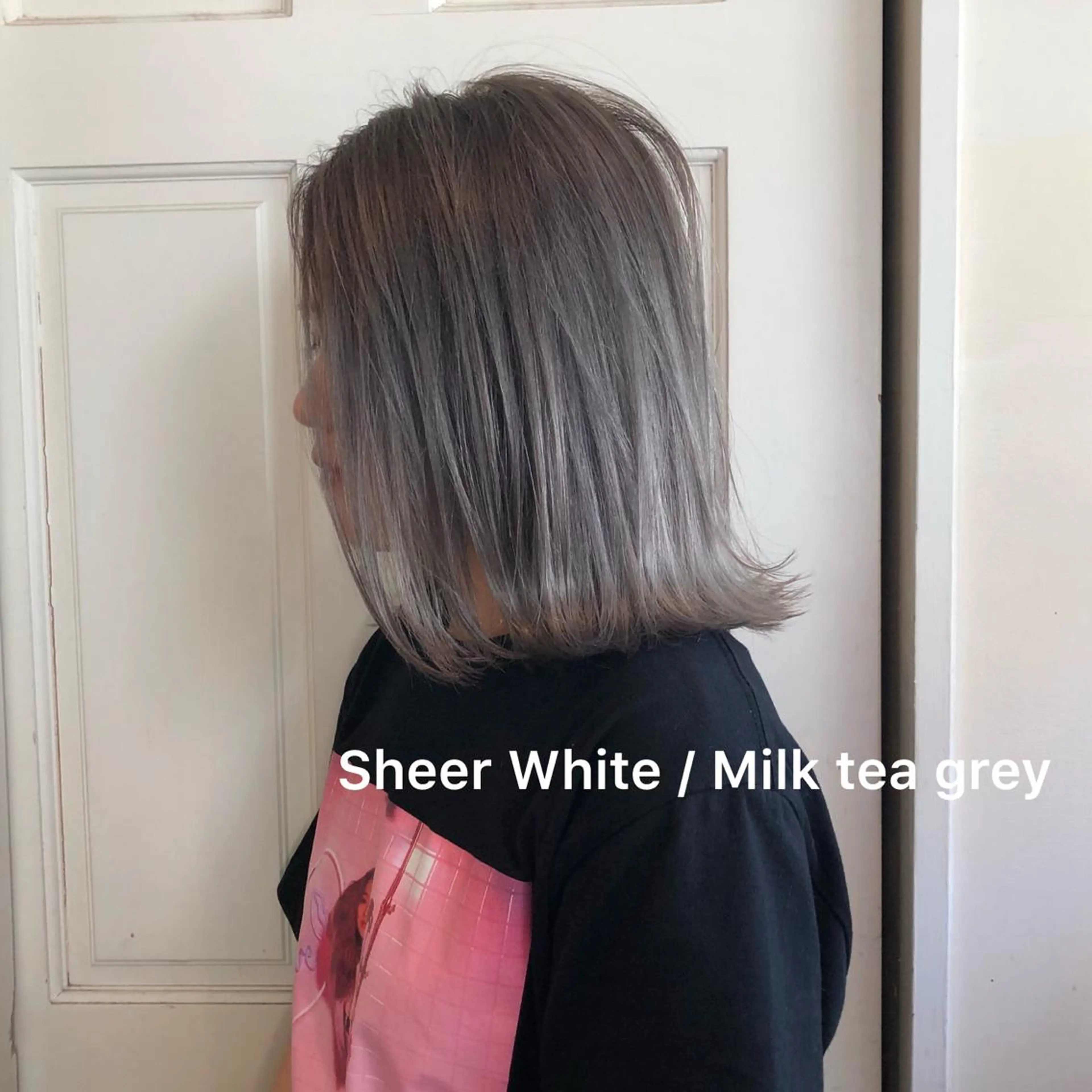 ミディアム ヘアカラー 🌸ハイトーン 新田　廉 🌸のヘアスタイル