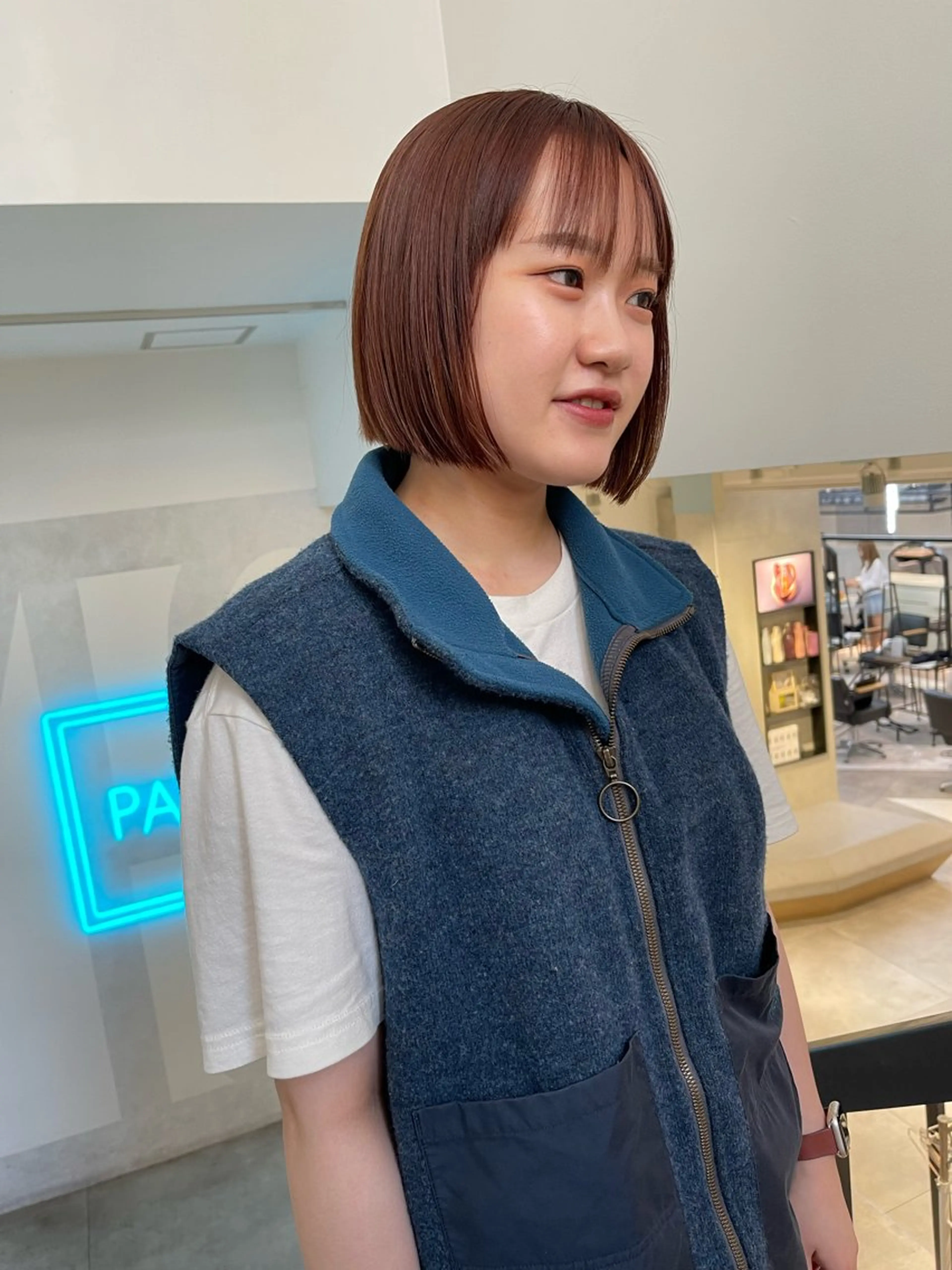 ショート カラー カット ヘアカラー トリートメント zestKalon 🔗IBUのヘアスタイル