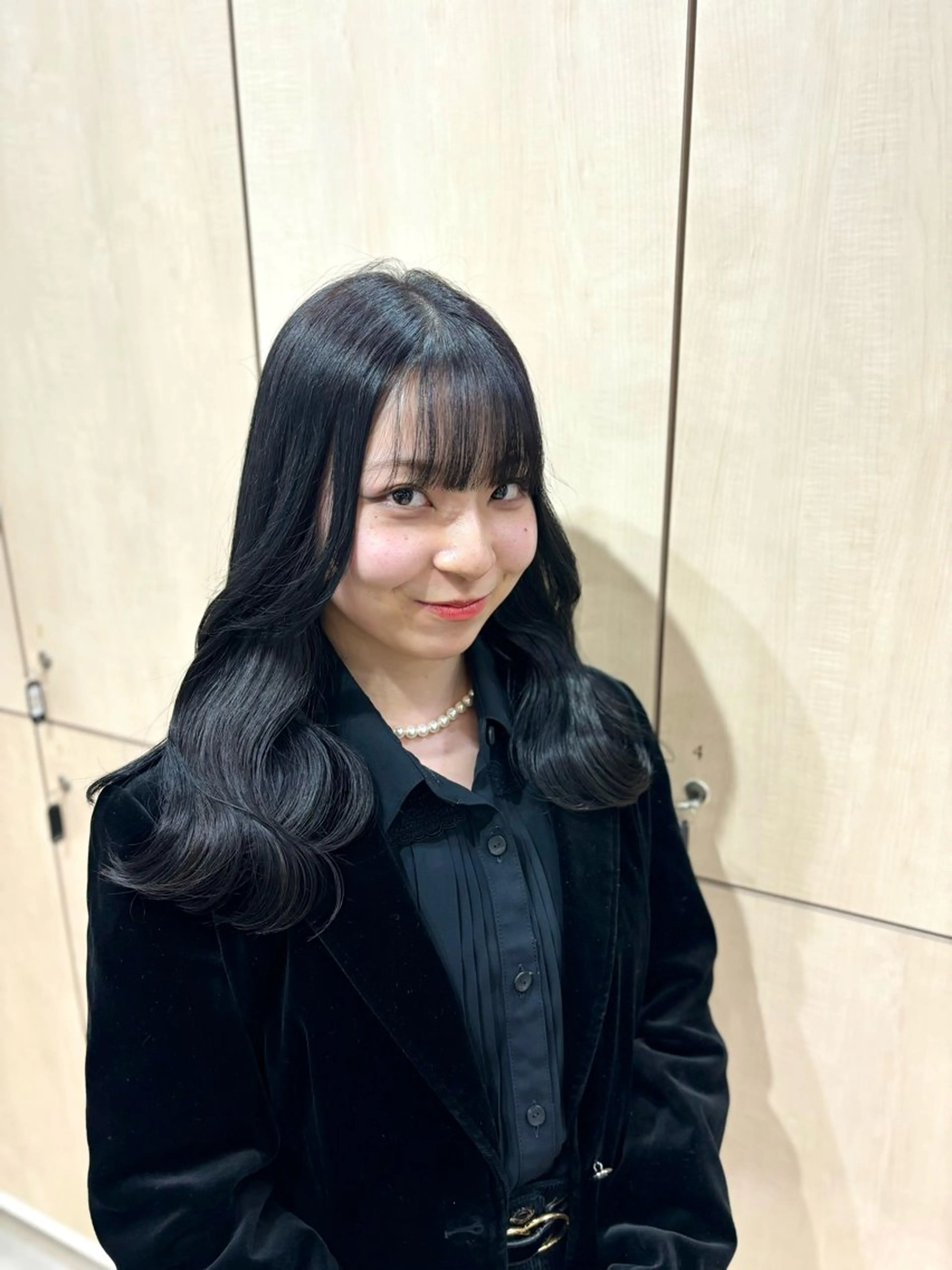 ロング ヘアカラー ヘッドスパ ヘアセット I S所属・🌿透明感カラー 縮毛矯正✨かずきのヘアスタイル