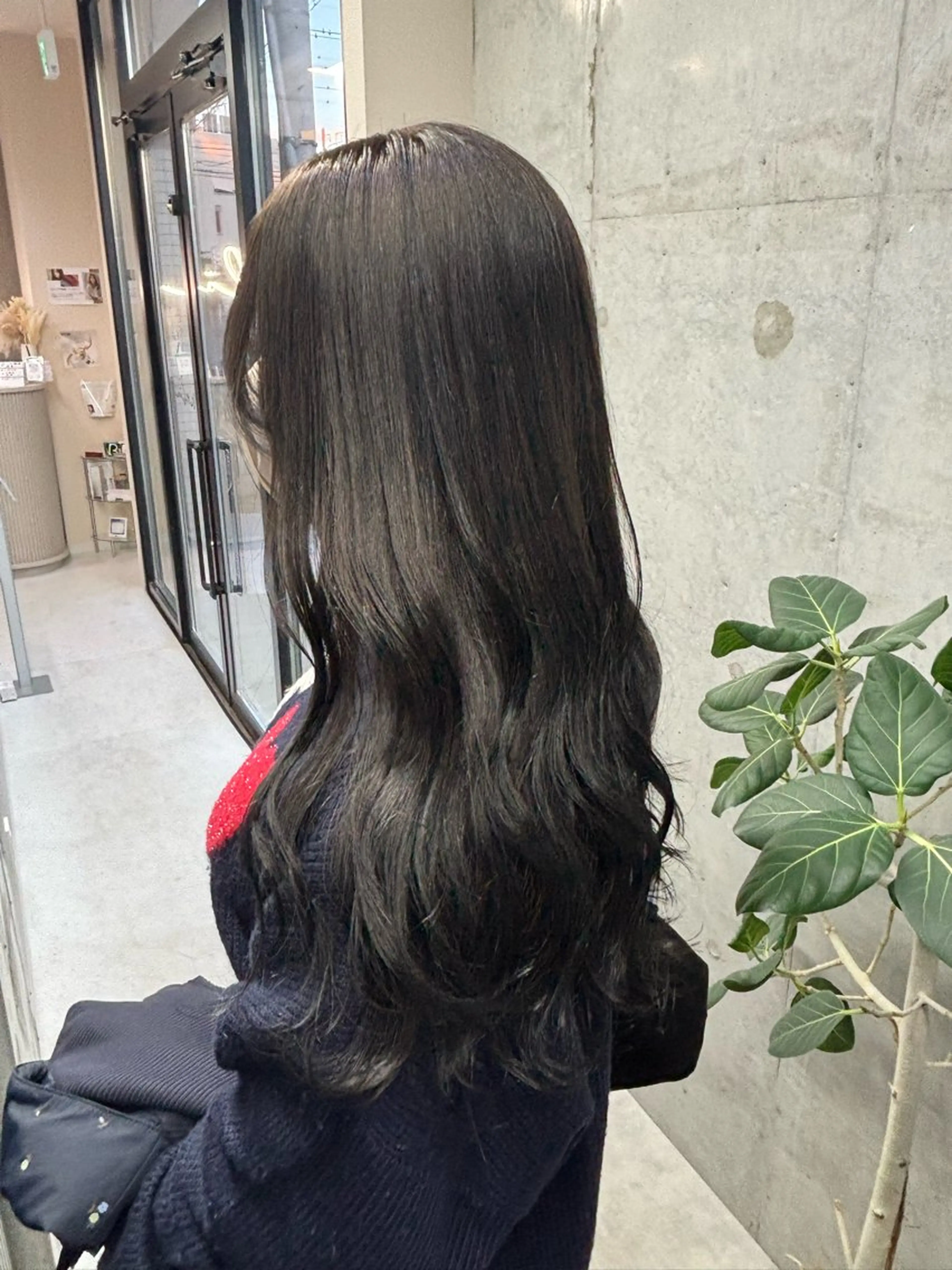 ロング rise/レイヤー/ ダブルカラーのヘアスタイル