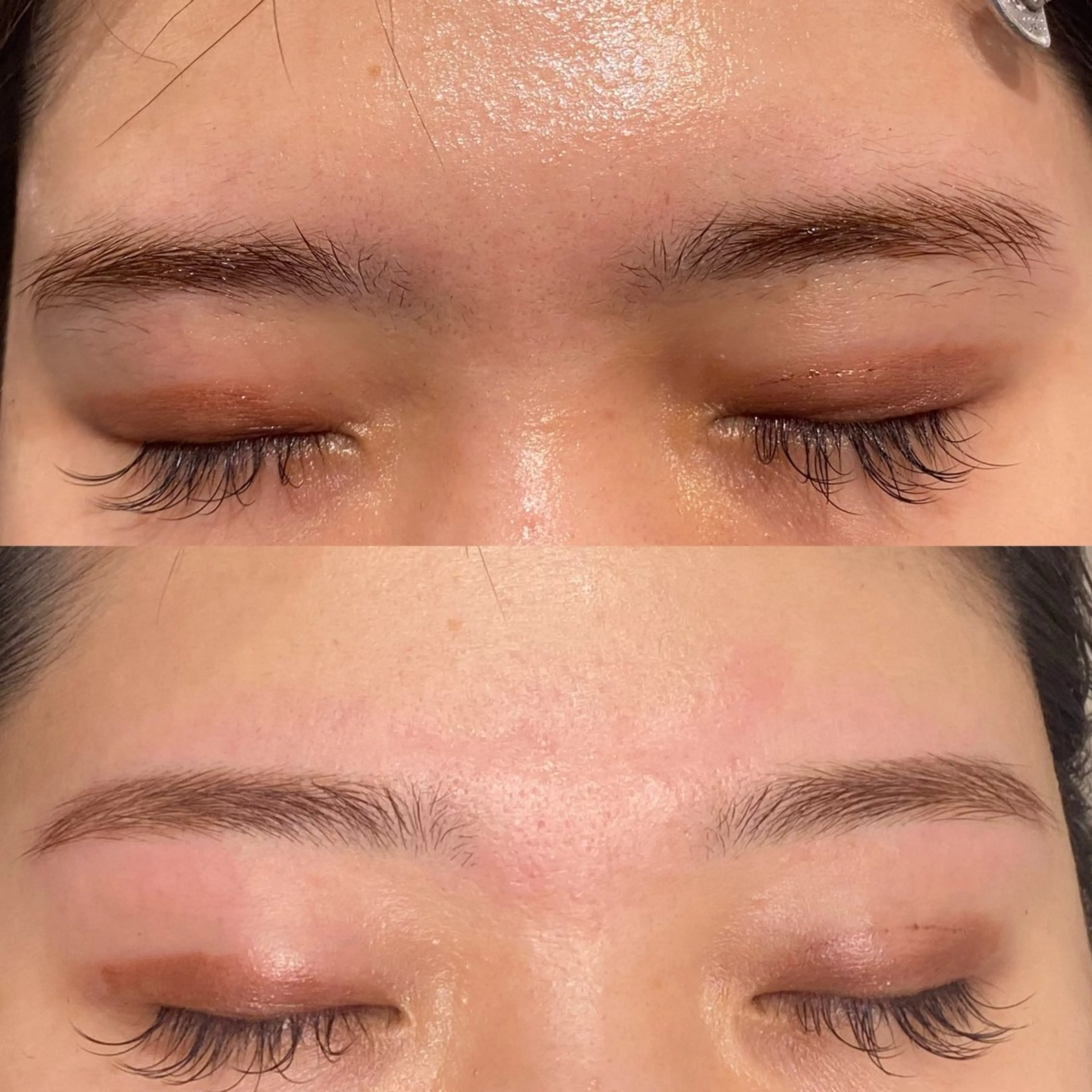 アイブロウ 眉カラー 眉毛ワックス脱毛 西島 雪輝のマツエク・マツパデザイン