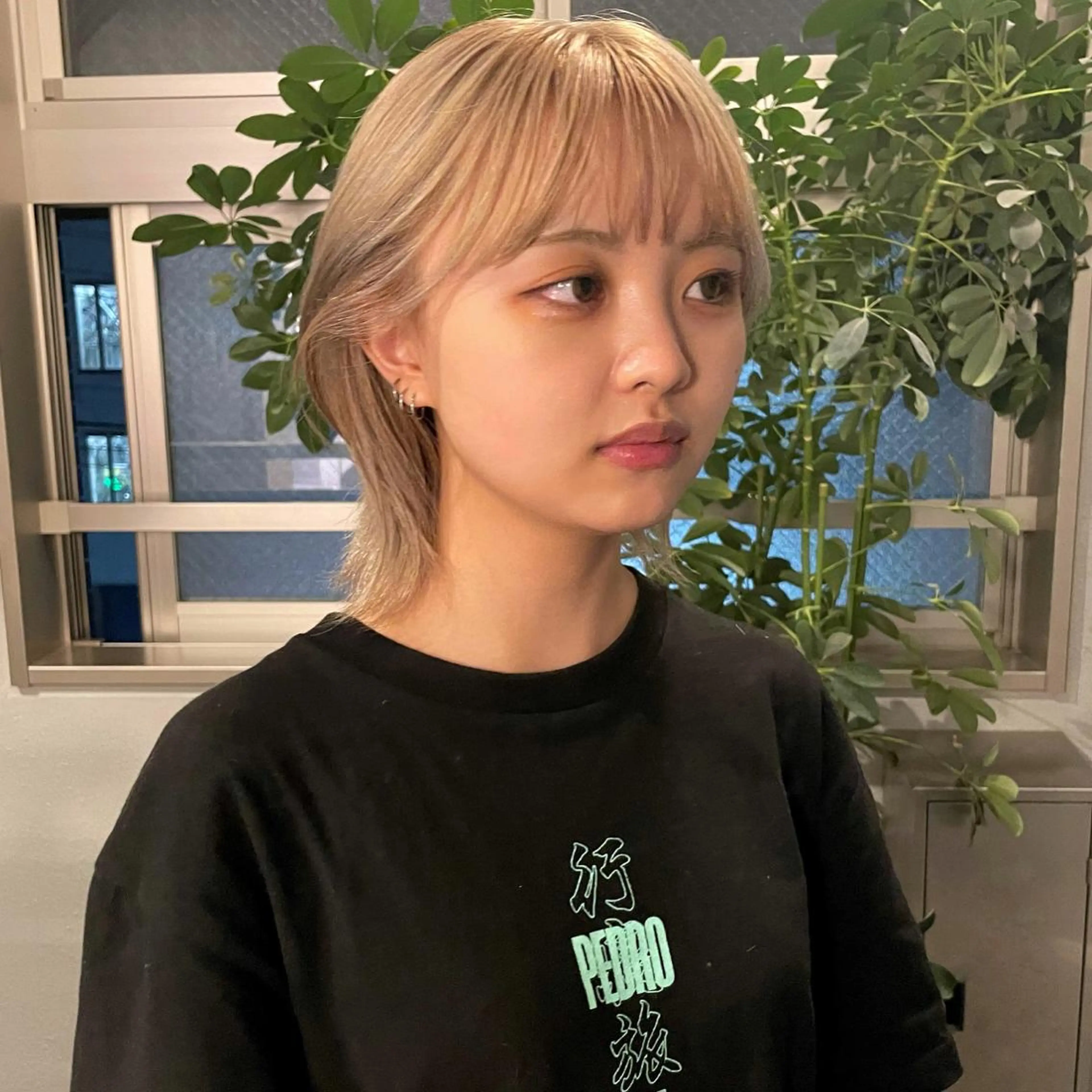 ミディアム カラー ハイトーンカラー レイヤー/ブリーチ ♥️【木坂 桃歌】のヘアスタイル