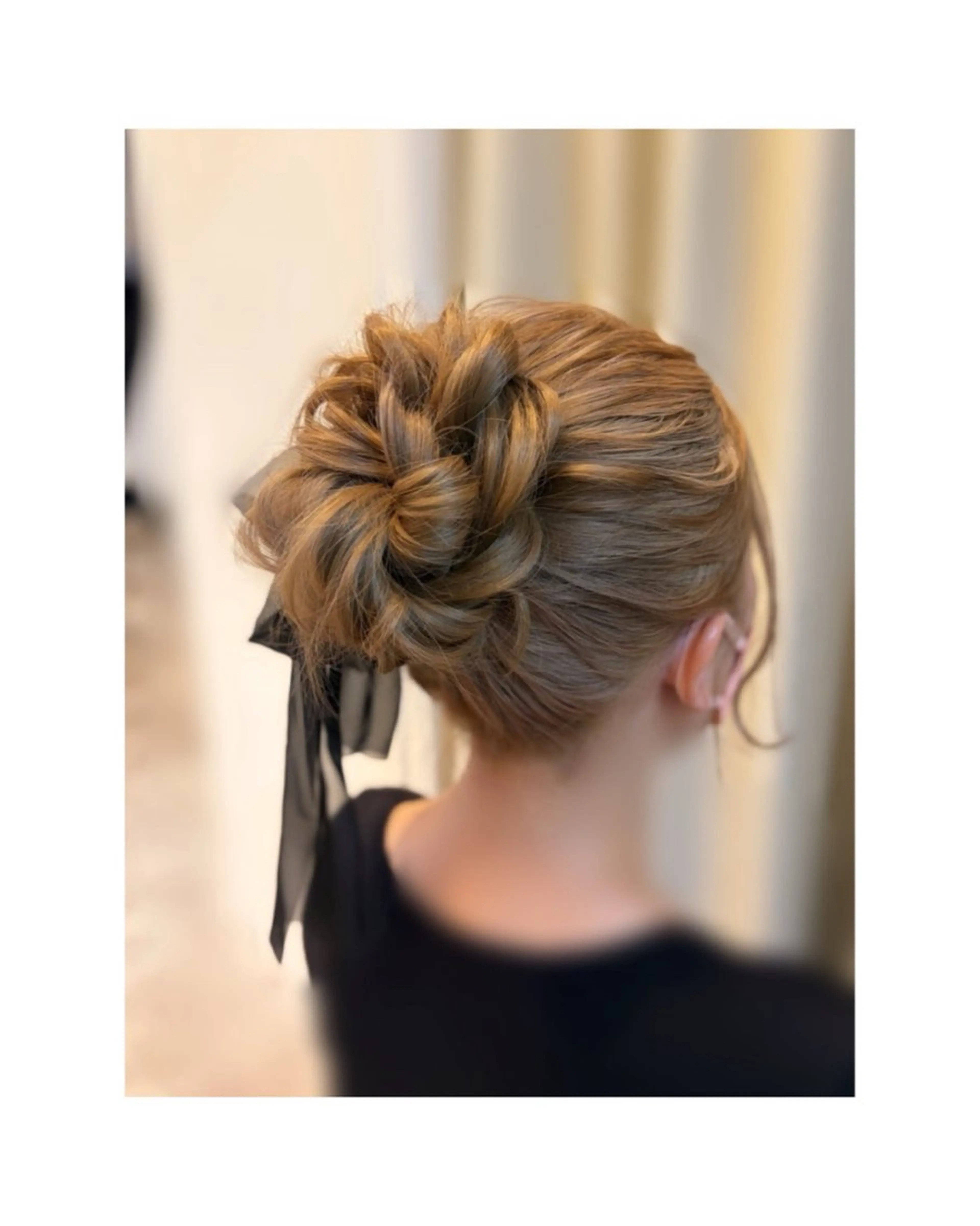 ヘアアレンジ お団子ヘア CLELIA所属・ヘアセット 【CLELIA】のヘアスタイル