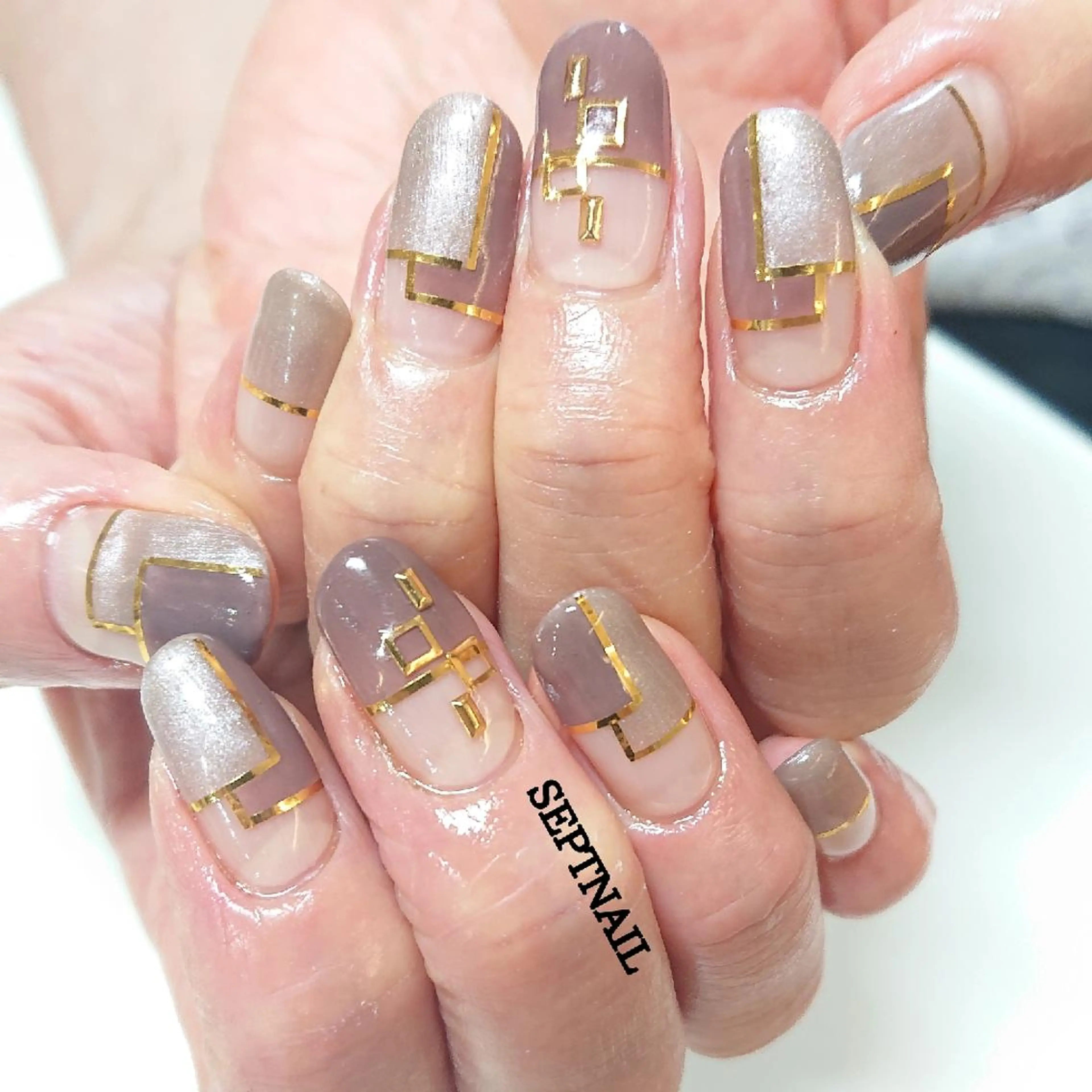 ネイル SEPTNAIL 中澤のネイルデザイン