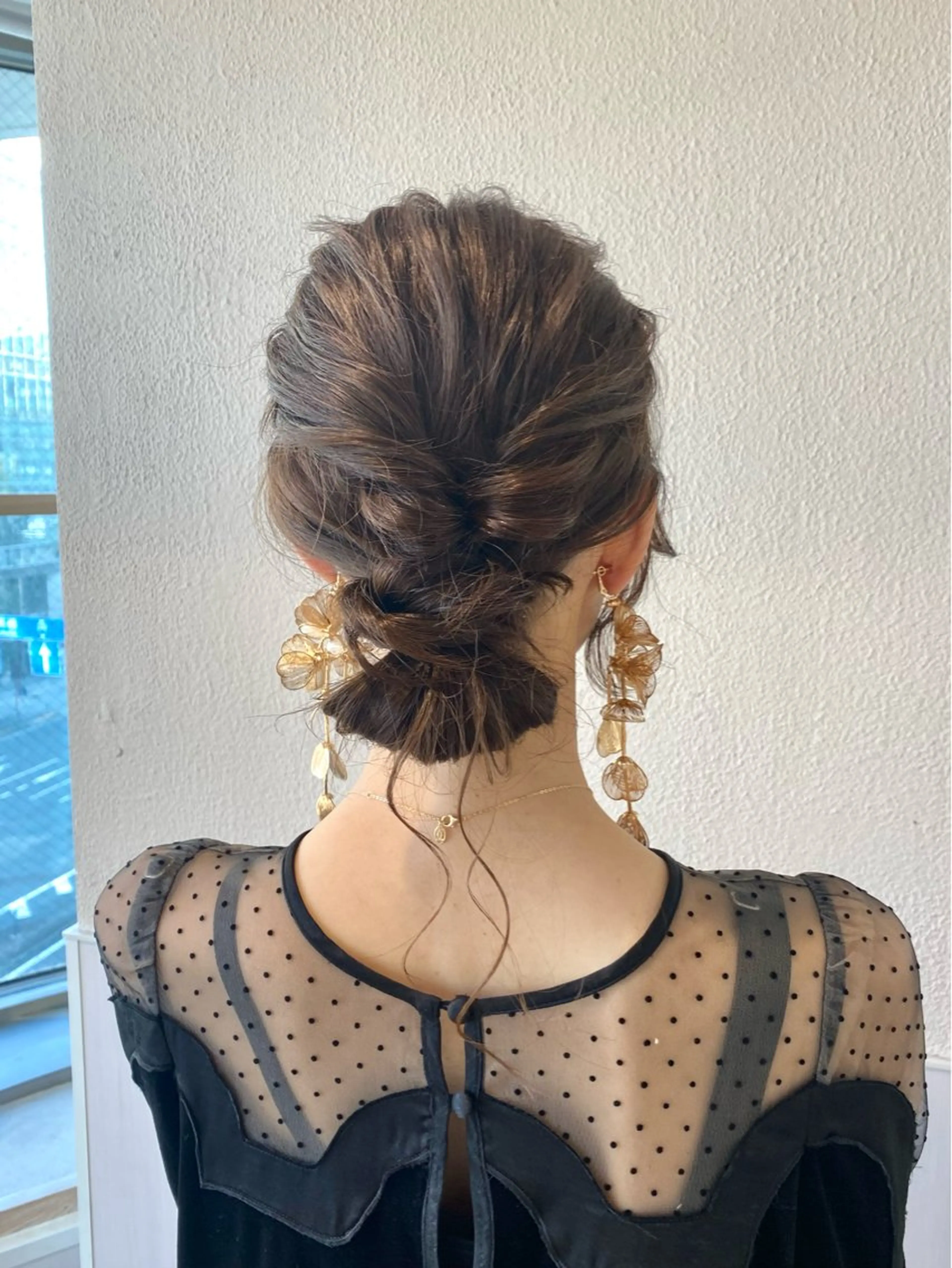 セミロング カラー ヘアアレンジ カット ヘアカラー トリートメント RIHO/愛されモテ /透明感カラーのヘアスタイル