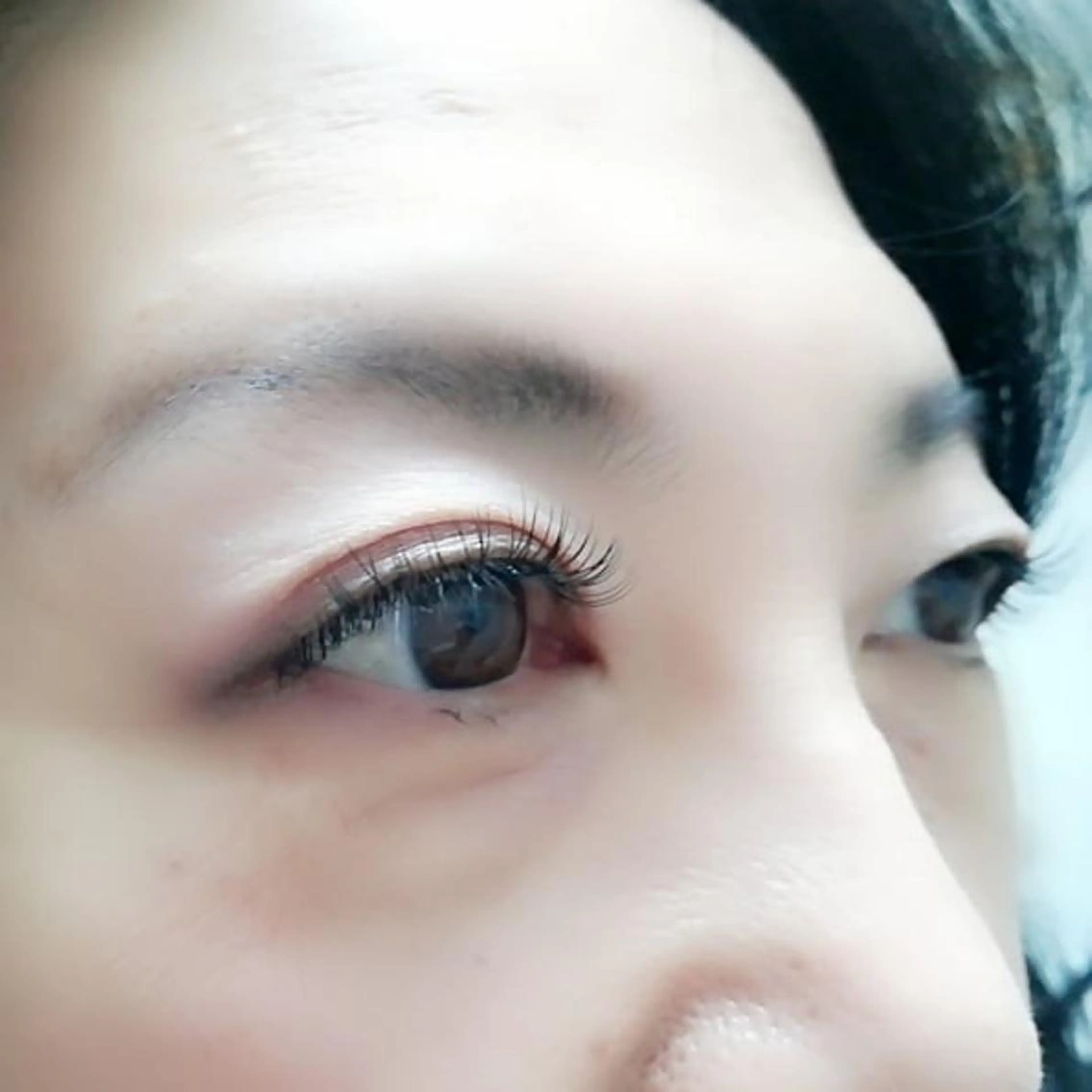 マツエク・マツパ 付け放題 キュート フラットラッシュ ナチュラル セーブル 吉岡 ゆうなのマツエク・マツパデザイン