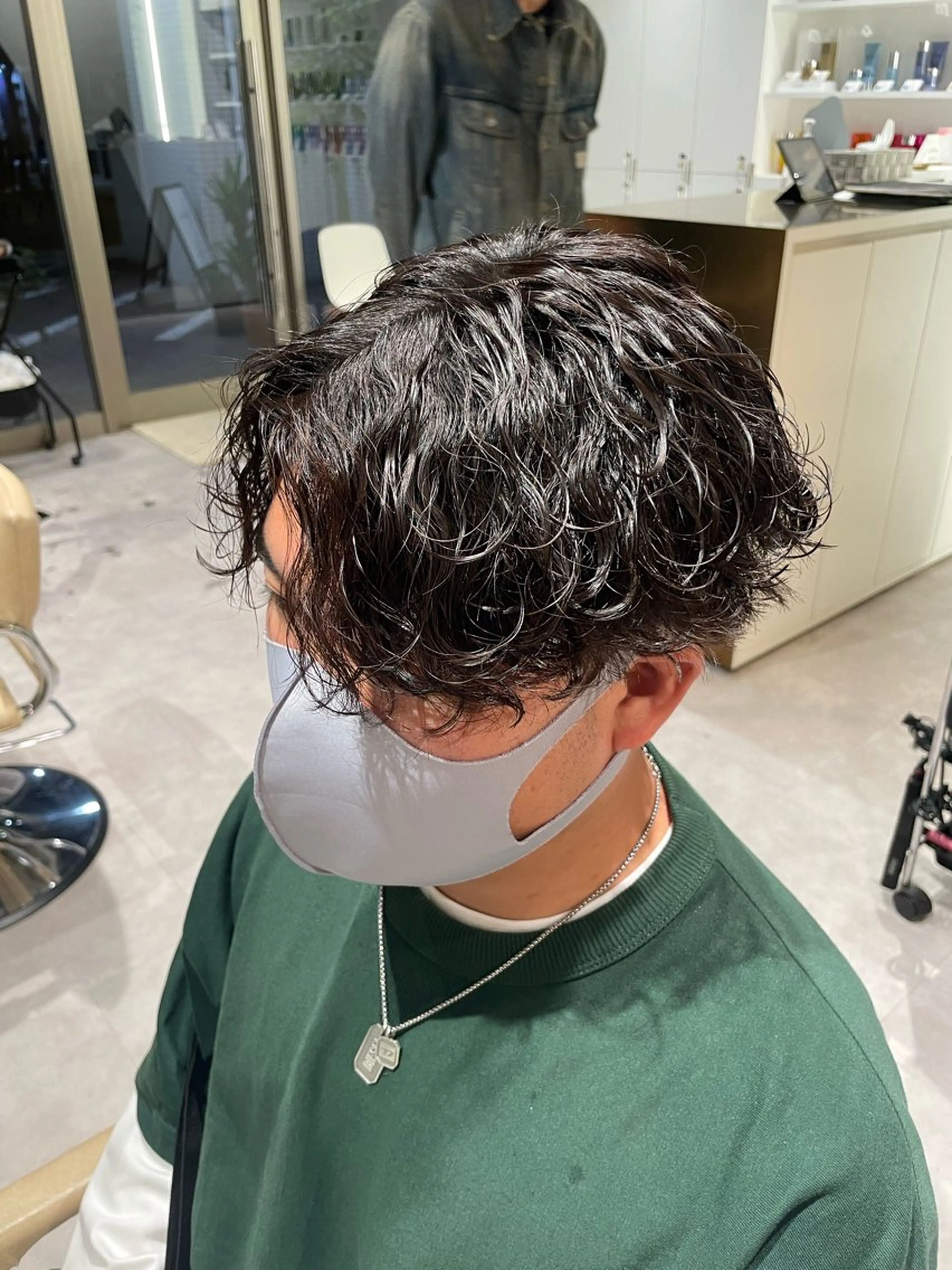 パーマ メンズ 無料ショートモデル 募集中❗️秋山ひらいのヘアスタイル