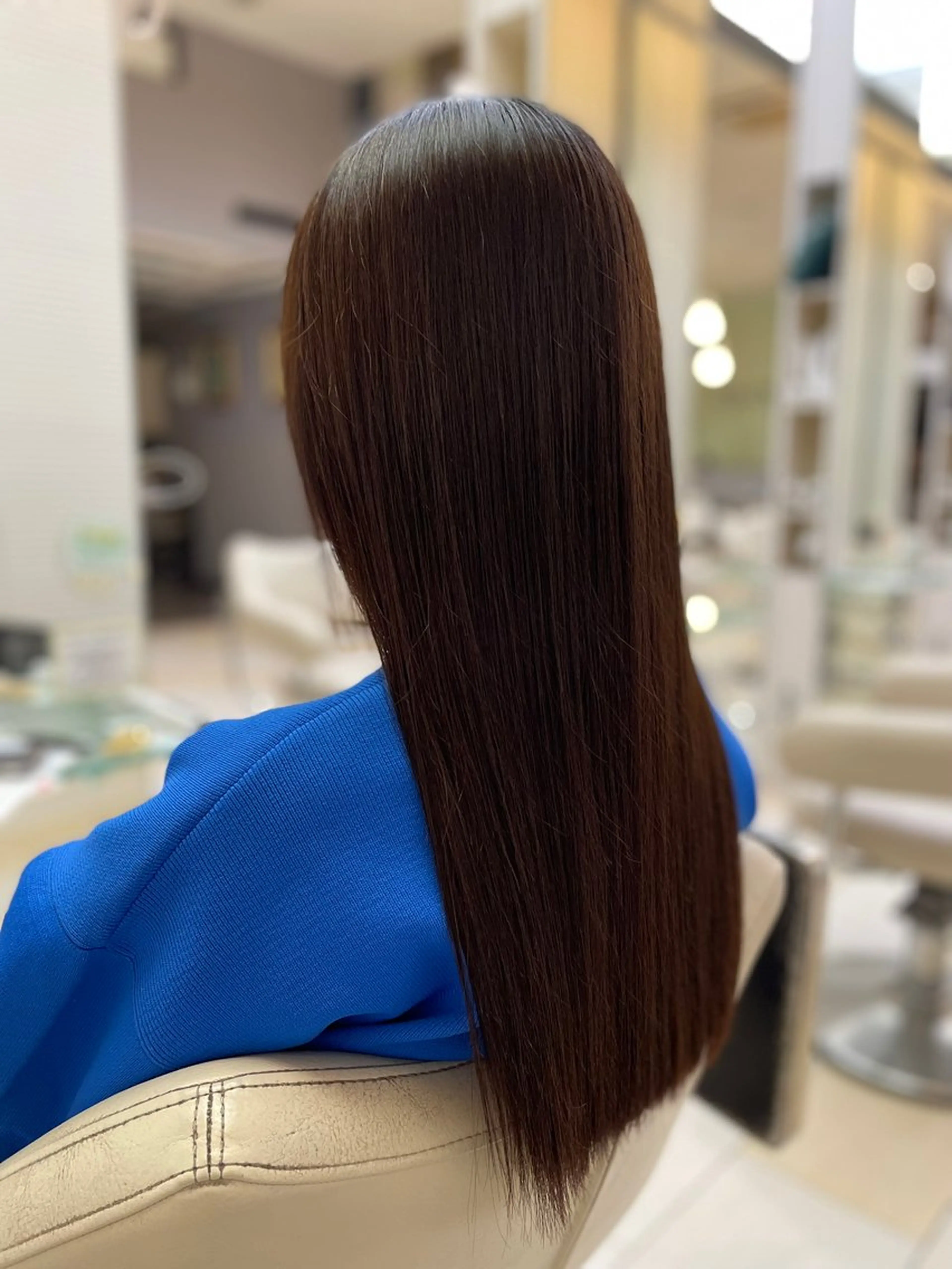 ロング 髪質改善 縮毛矯正 カット 縮毛矯正 トリートメント 兼元 優也のヘアスタイル