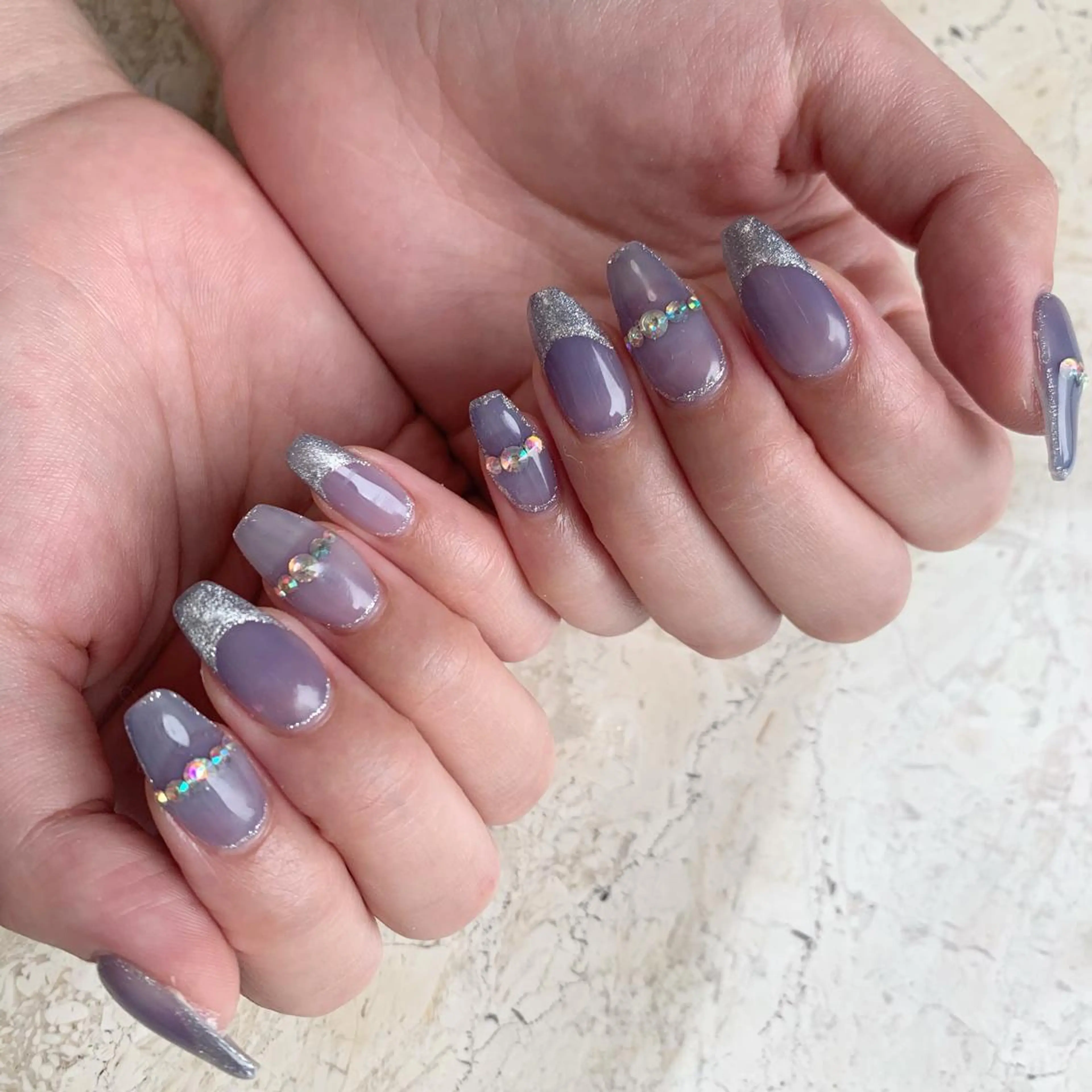 ネイル アートネイル クリアネイル フレンチネイル ジェルネイル 韓国ネイル ハンドネイル フットネイル nail salon mieux(ミュー)のネイルデザイン