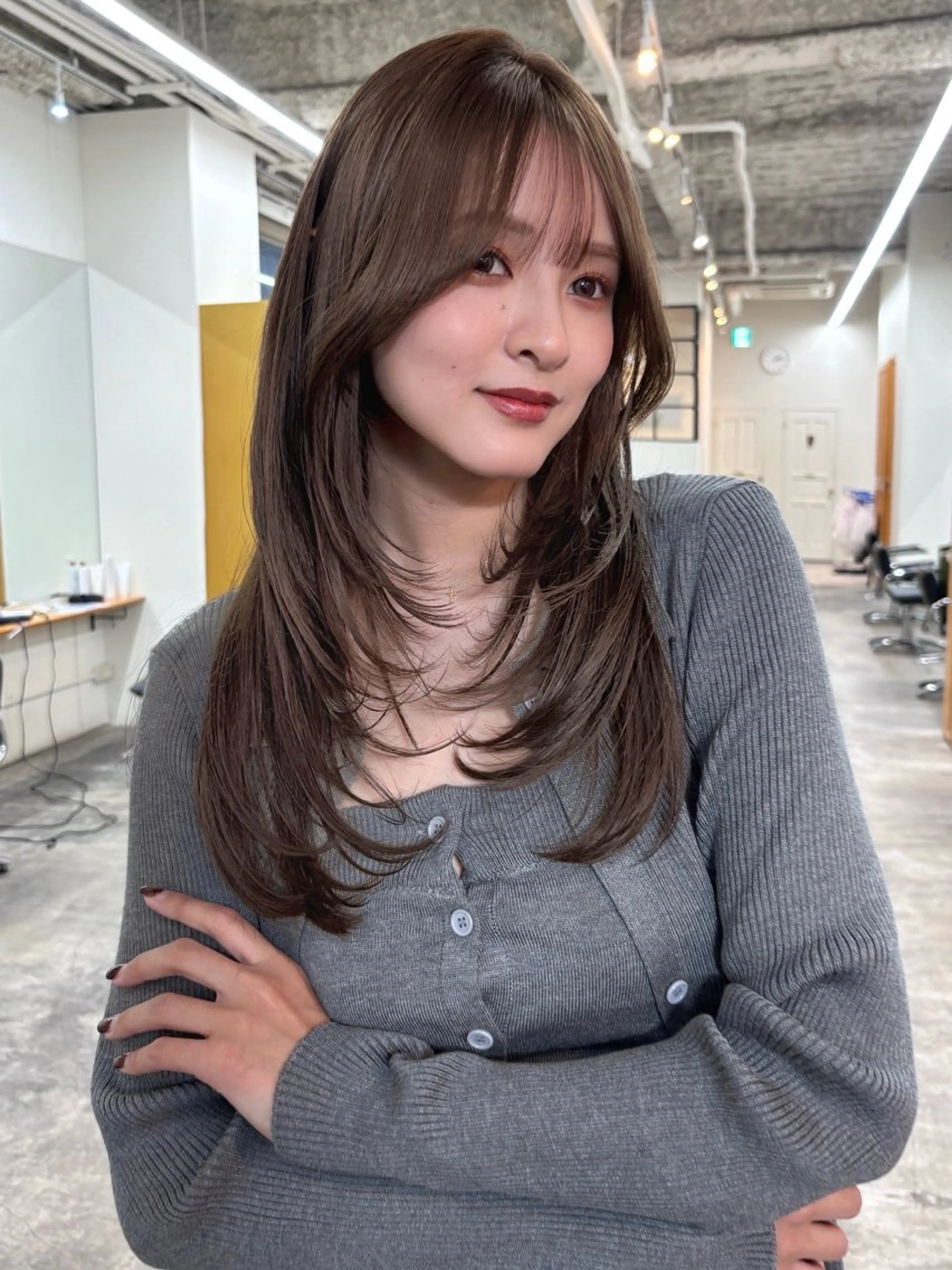 ロング green上野所属・ナチュラルパーマ 🤍渋谷🤍kaeのヘアスタイル