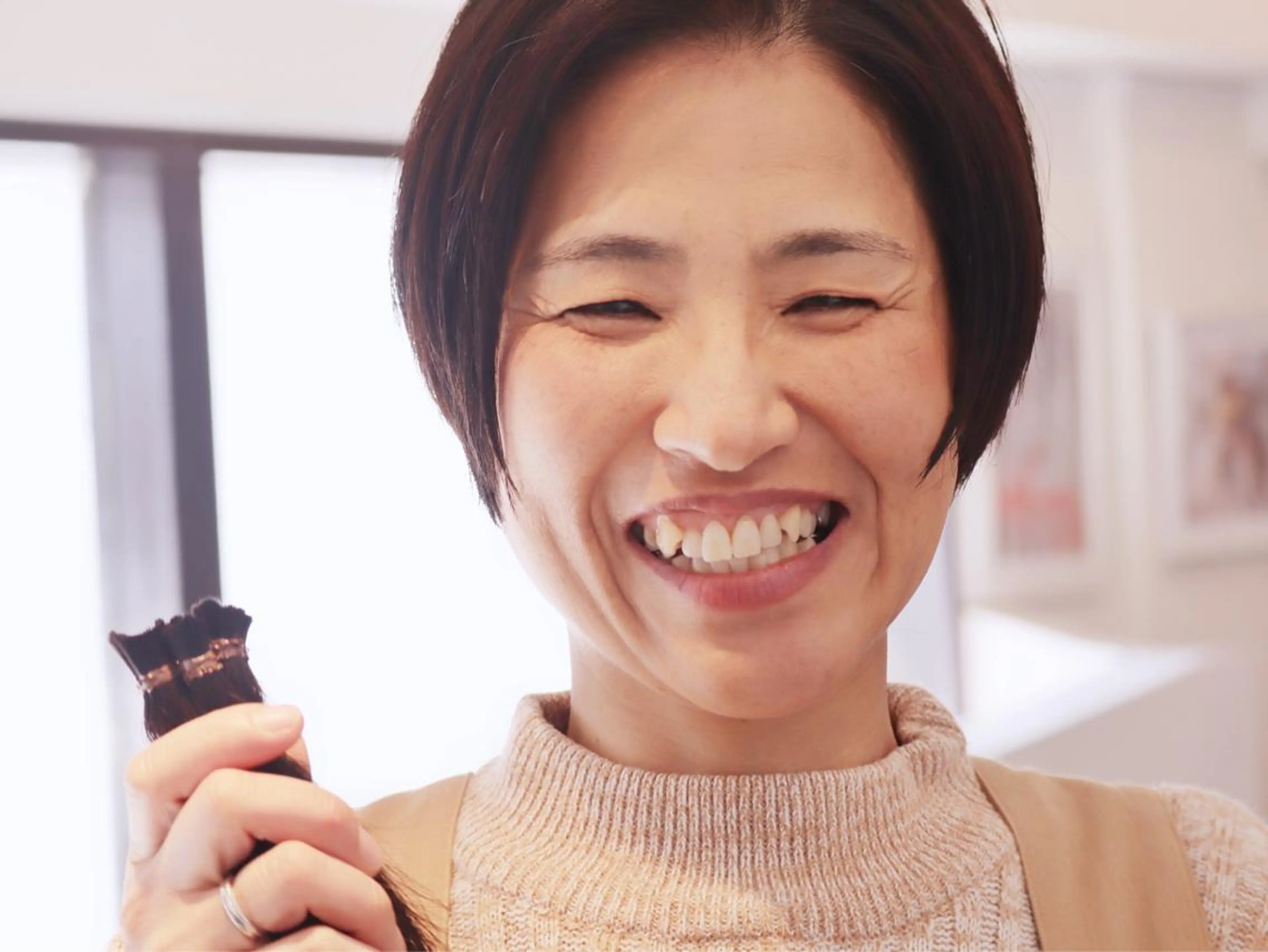 ショート カット ❤️カラーのアレルギー持ち必見❤️フリーランス美容師UMi所属・色タイプ診断 ❤️Umi❤️のヘアスタイル