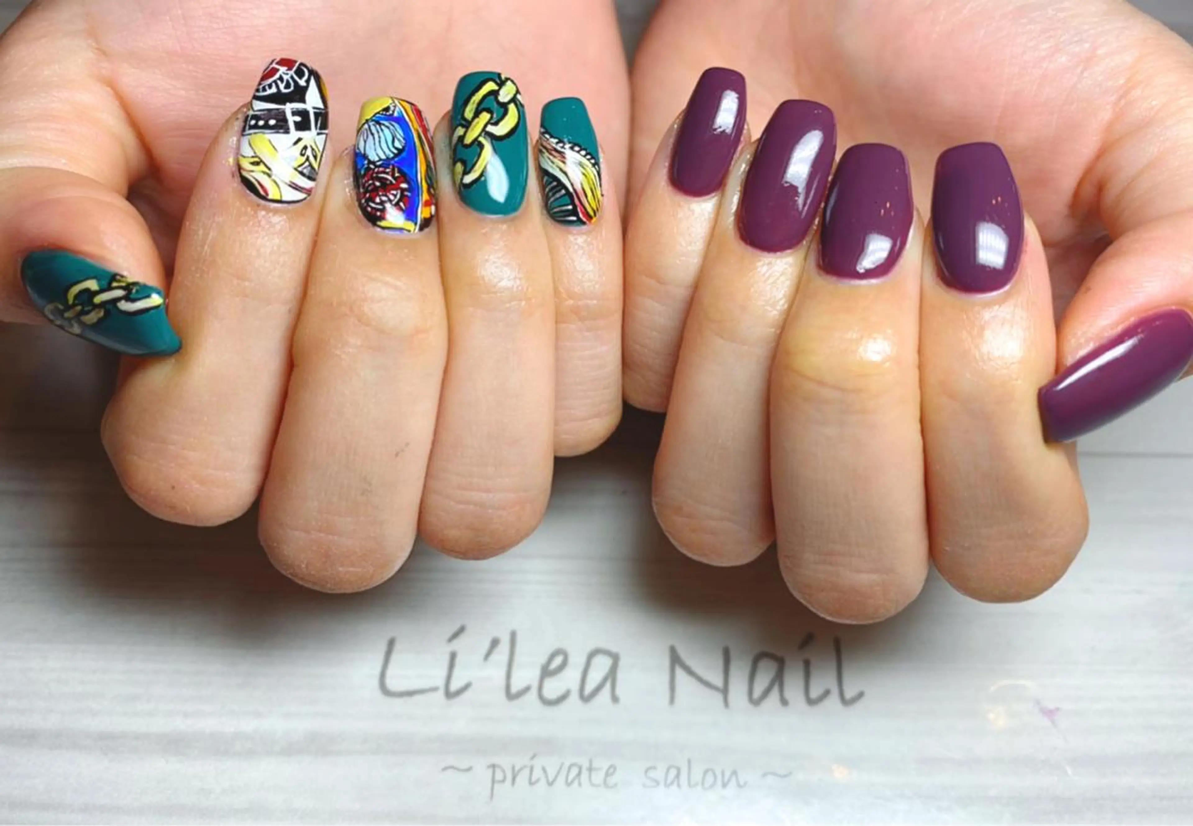 ネイル Li'leaNail AINAのネイルデザイン