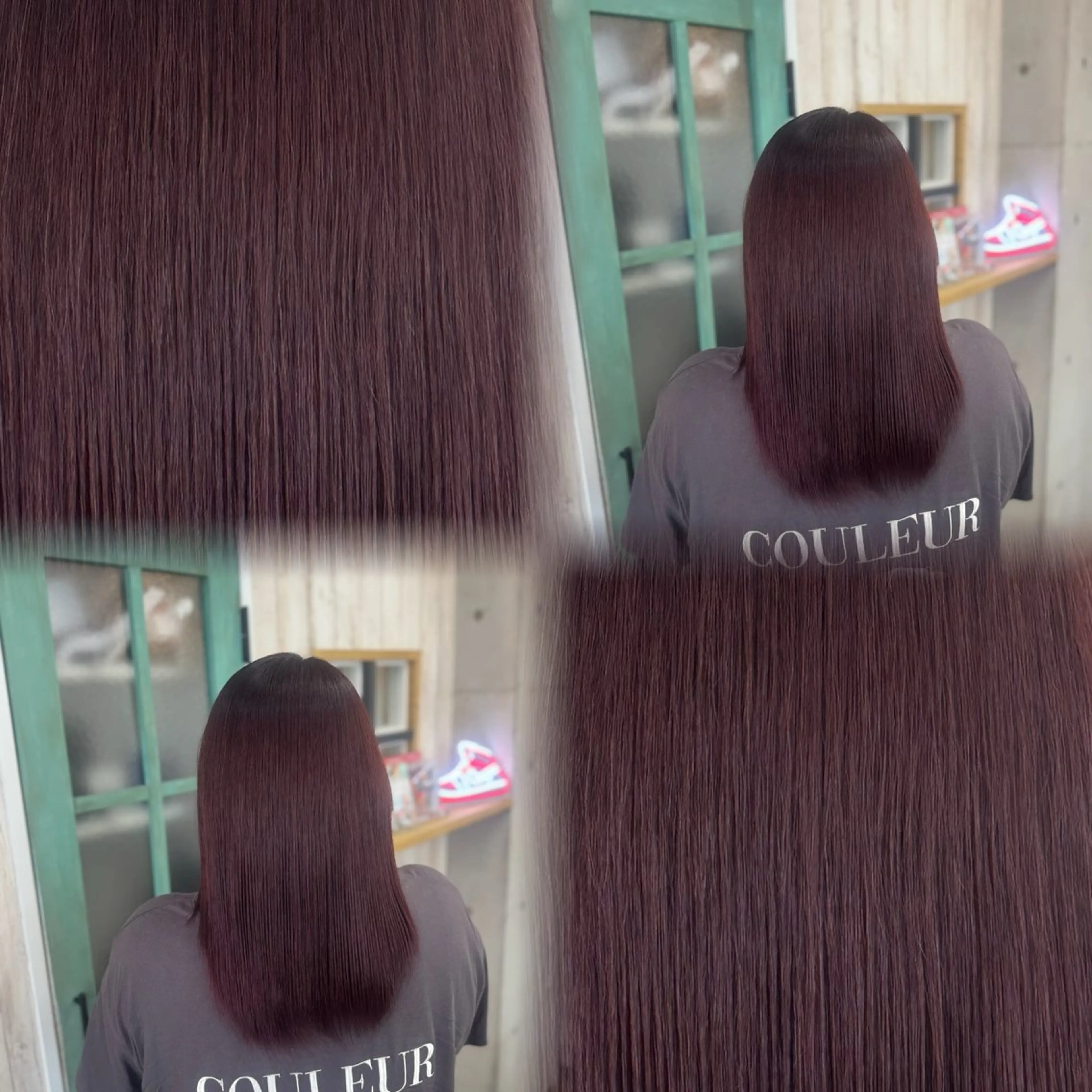 ショート カラー ヘアカラー トリートメント 髙橋 李里亜のヘアスタイル