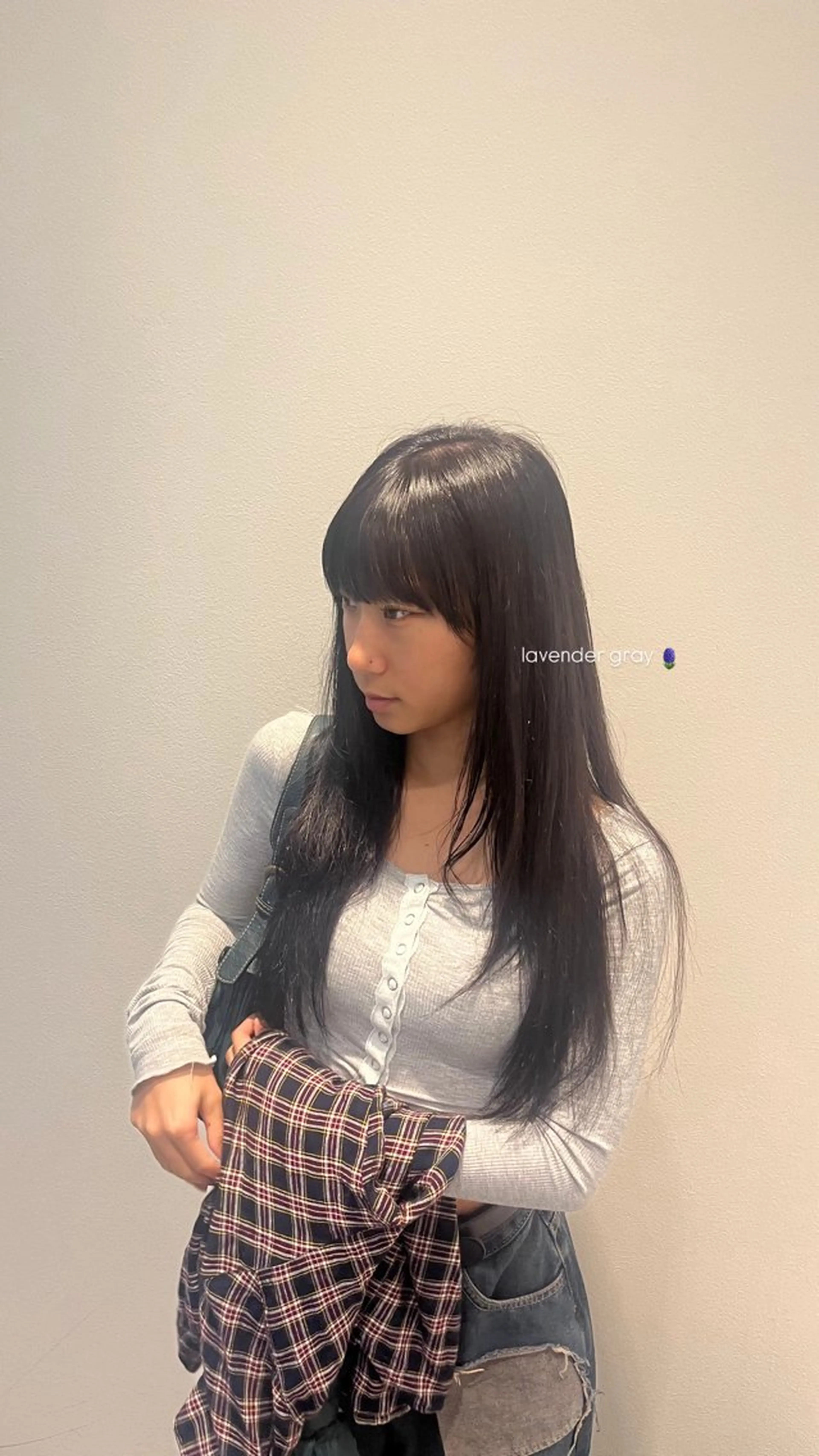 One color  (⚠️ブリーチ履歴のある方はこちらのメニューでお願いします)  ＋ トリートメントの写真