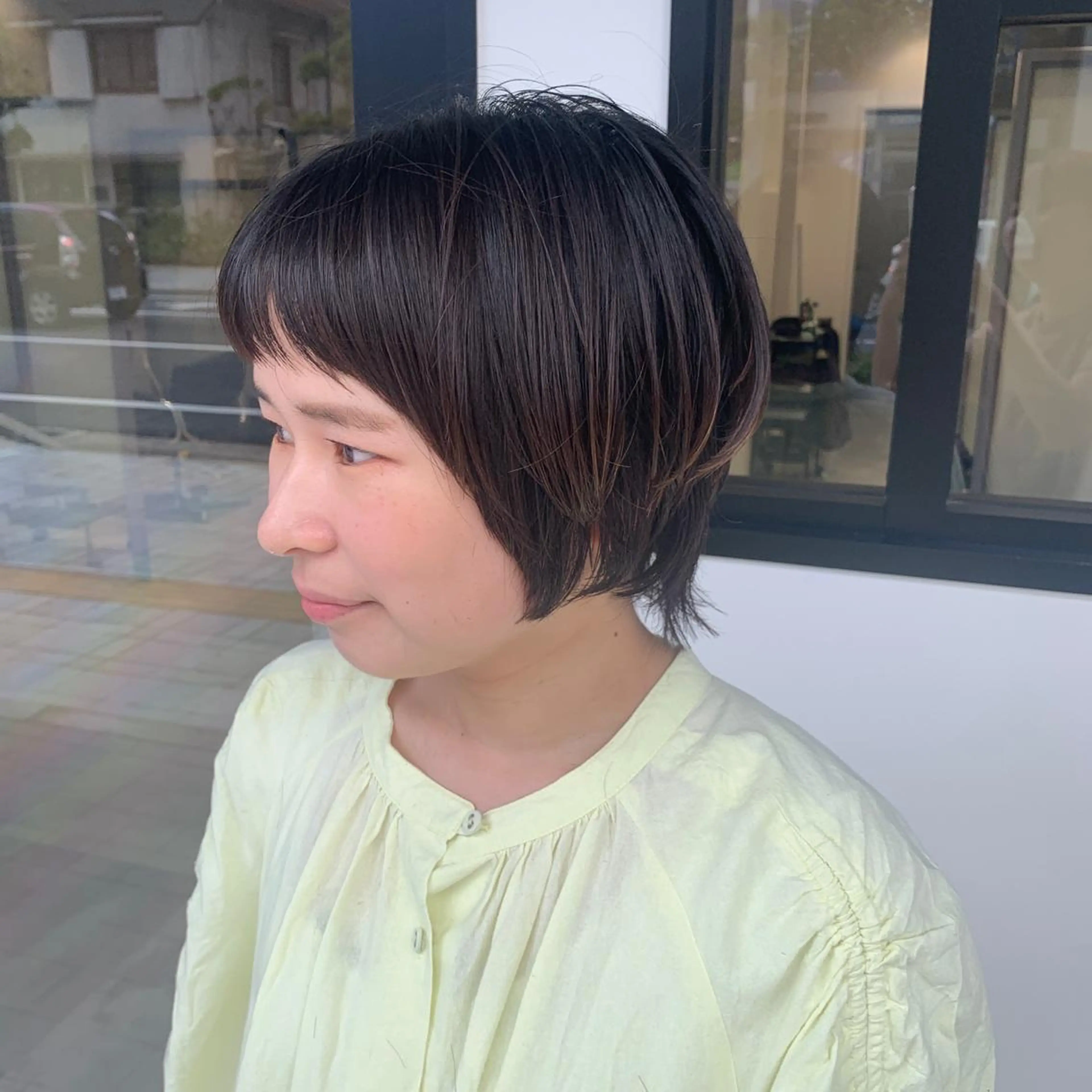 ショート ショートボブ/ママ 美容師/中川ゆみかのヘアスタイル