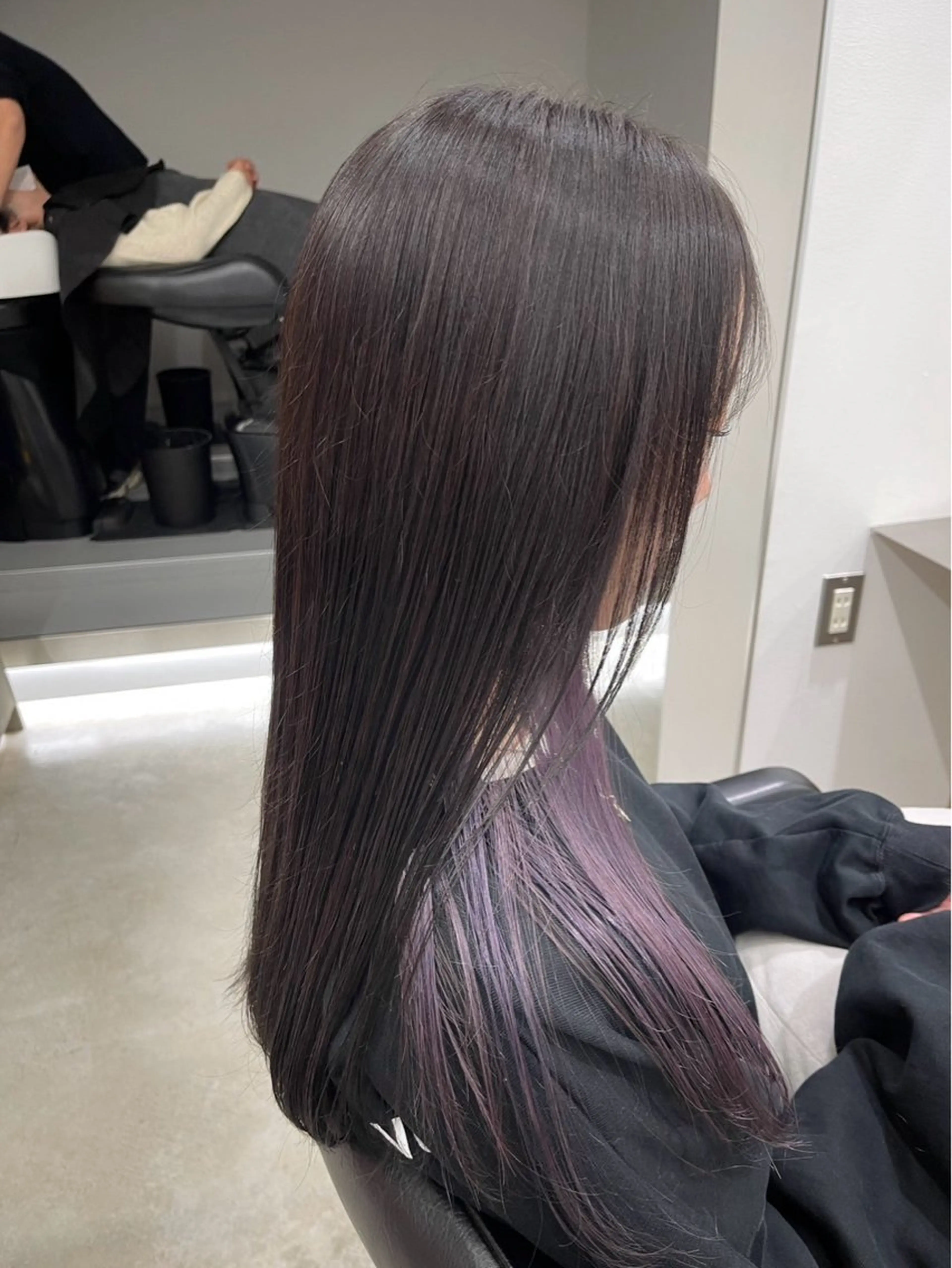 ロング カラー カット ヘアカラー トリートメント 髪質改善/茅ヶ崎 マツモト リョウのヘアスタイル