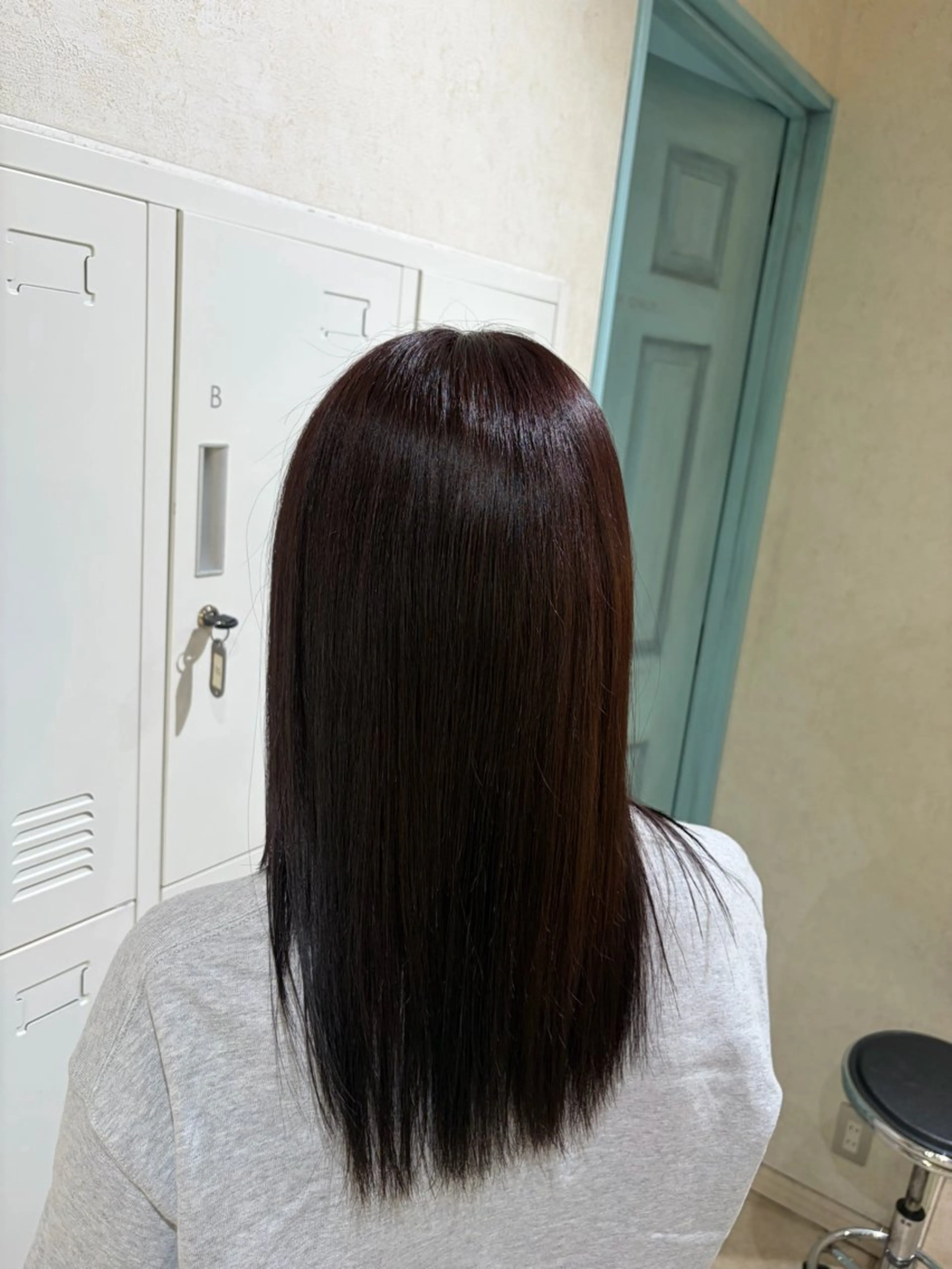 ロング ヘアカラー 韓国/艶髪/ レディース/もえかのヘアスタイル