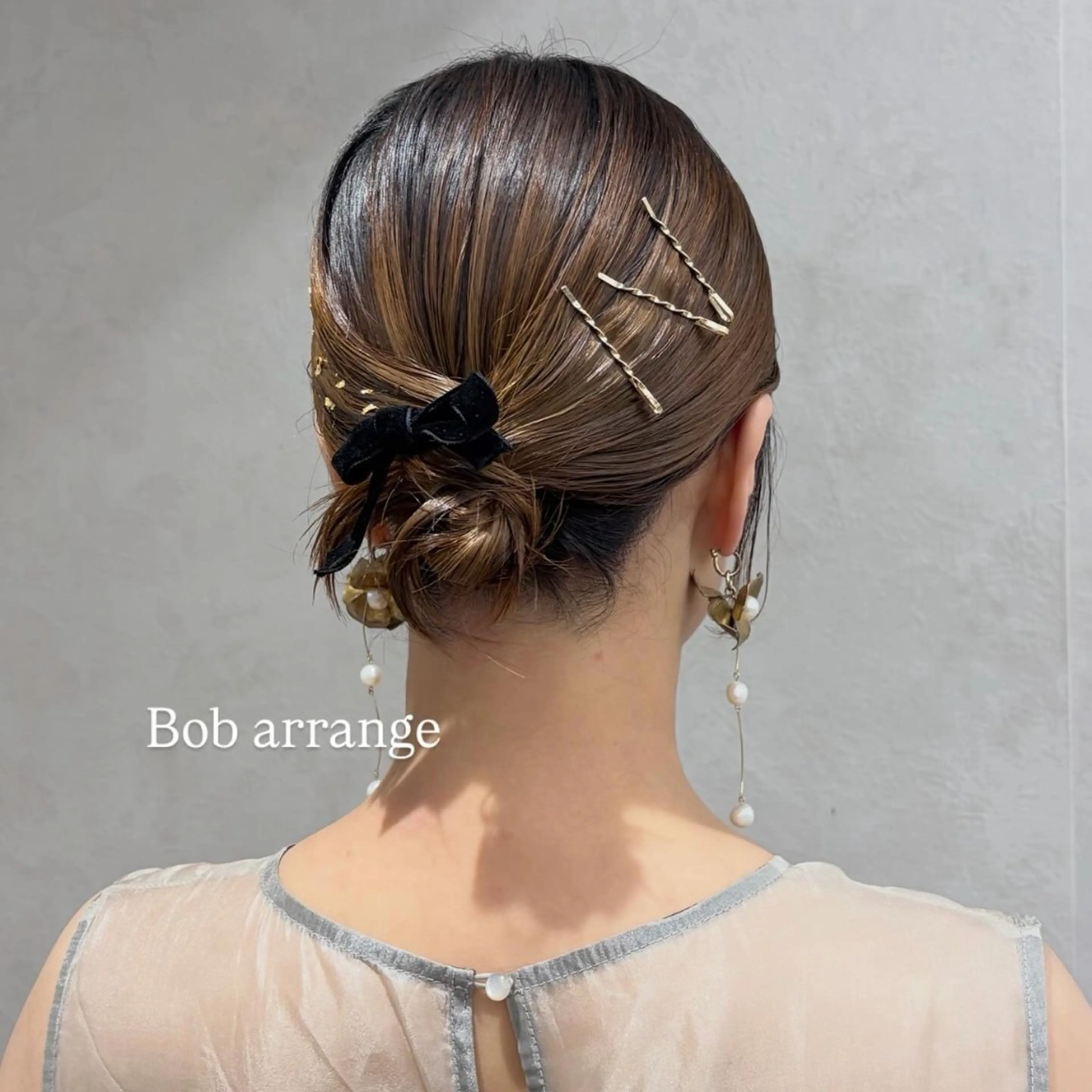 ヘアアレンジ 結婚式・ブライダル monaヘアアレンジ 🎀/お呼ばれのヘアスタイル