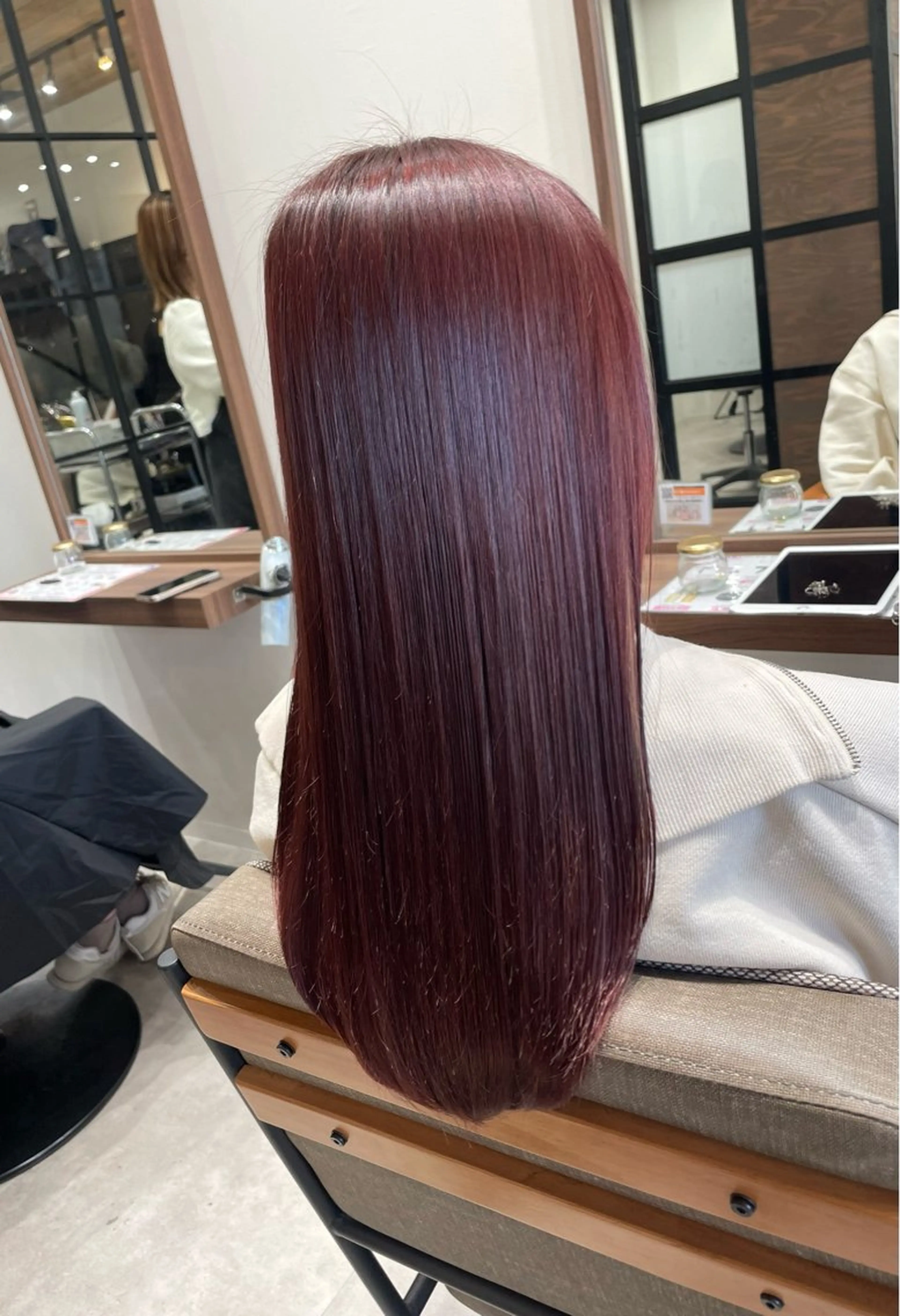 ロング 韓国カット/透明感 Re.Labo岡本のヘアスタイル