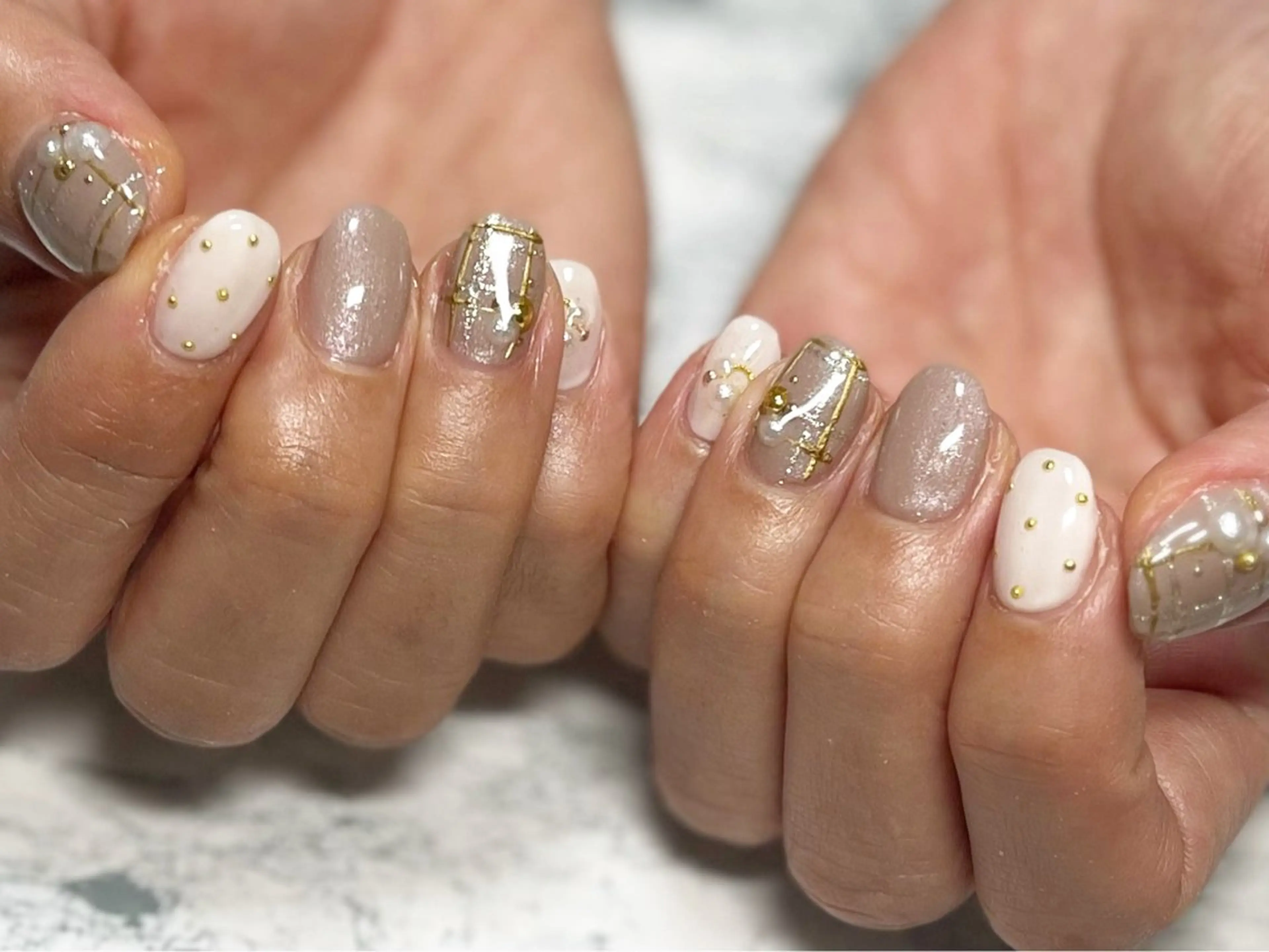 ネイル フットネイル ニュアンスネイル シンプルネイル 冬ネイル ネイル フフラ所属・nail fufla ♡yamane♡のネイルデザイン